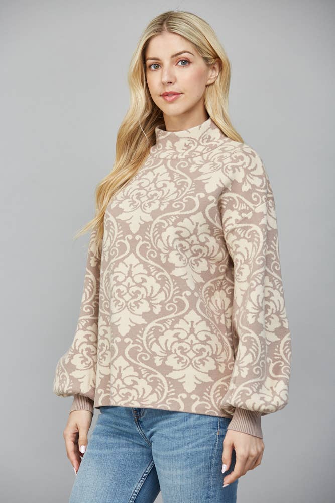 The Lindsey Print Sweater