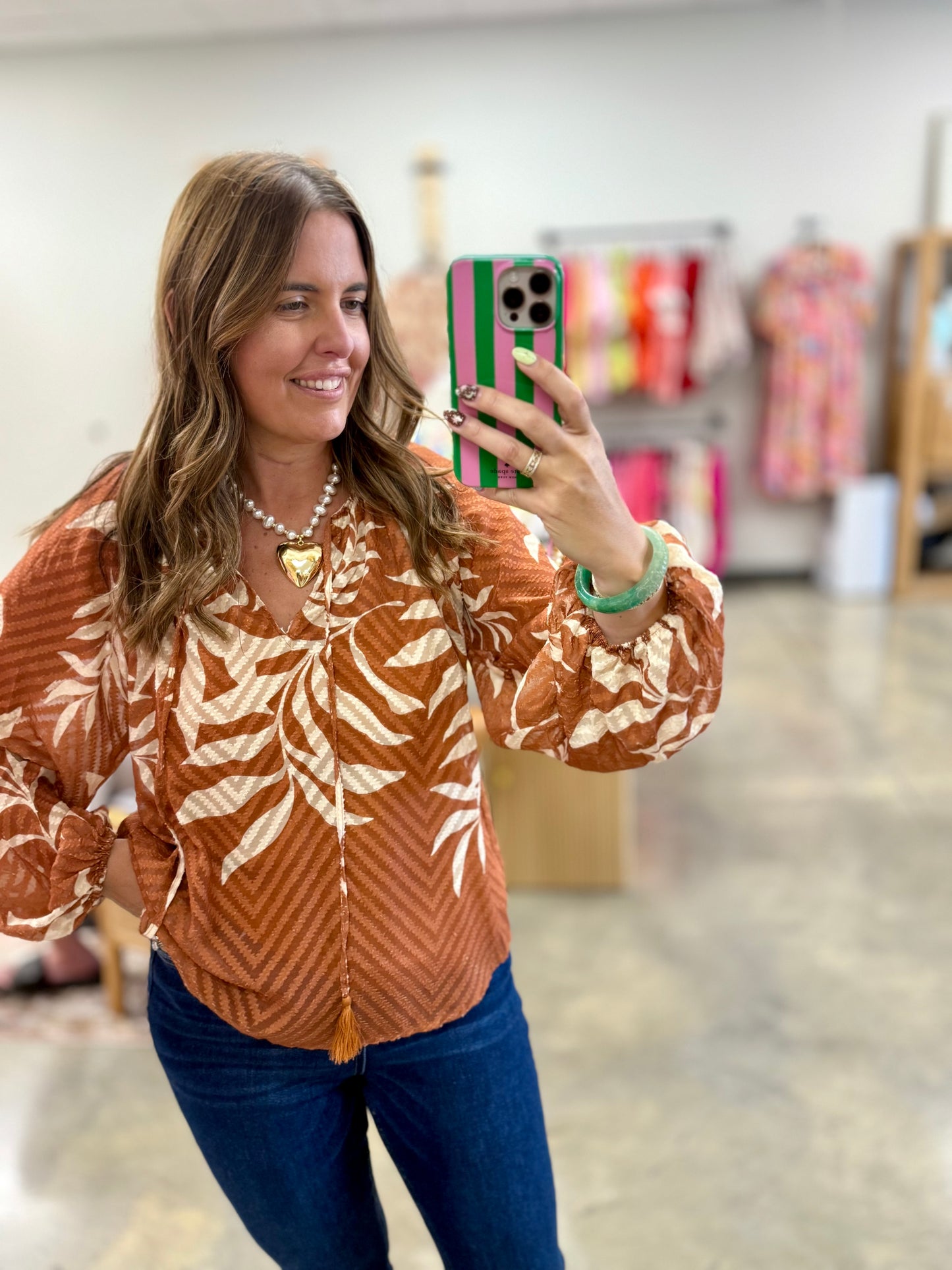 Fall On The Coast Blouse