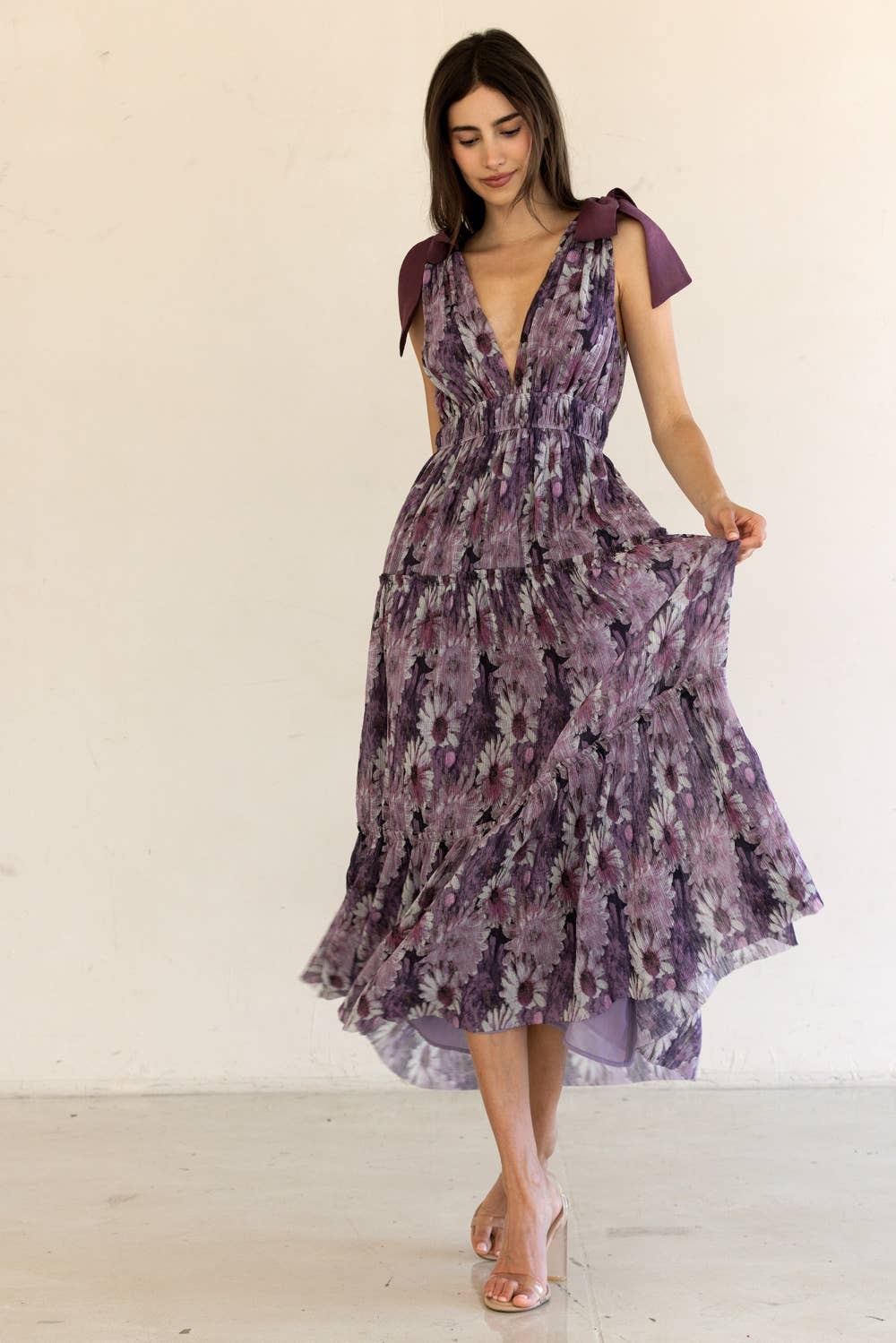 Midnight Garden Party Dress