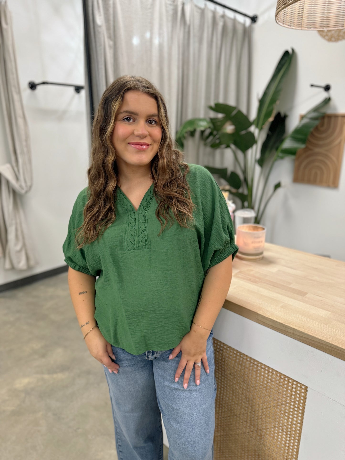 The Emerald Knot Top