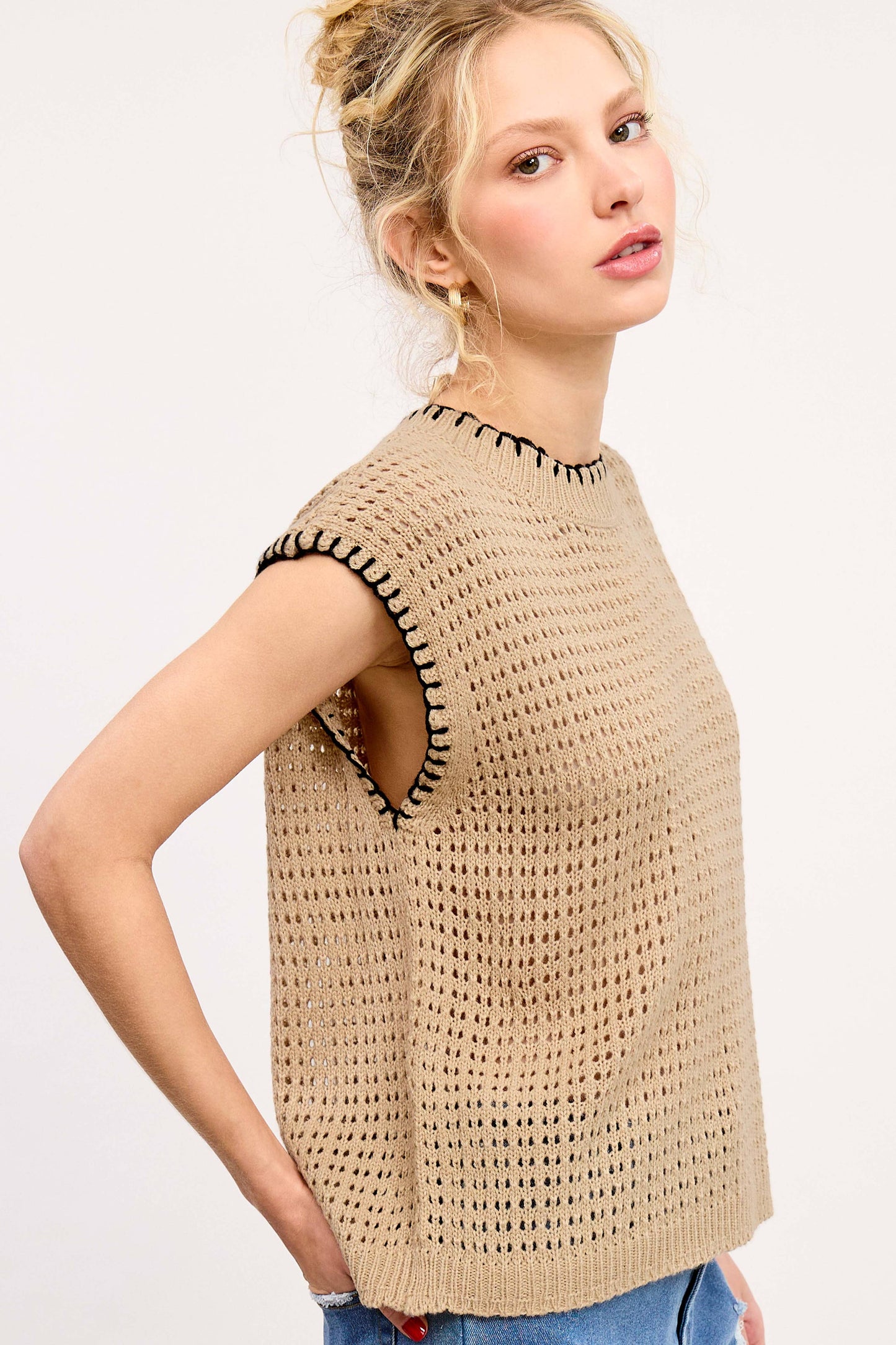The Frappuccino Knit Top