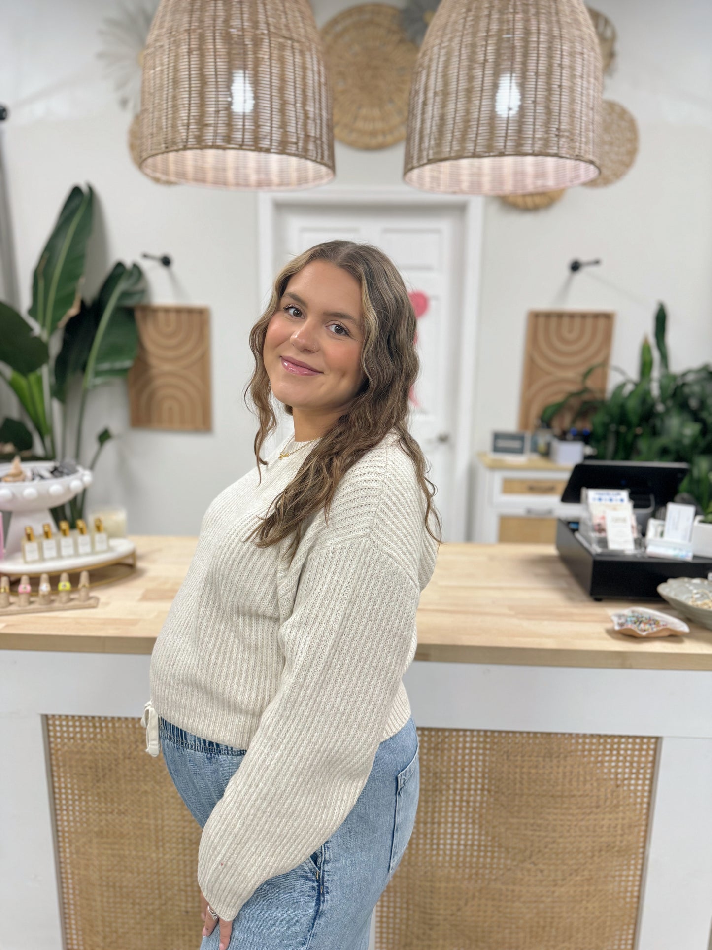 The Almond Crew Neck Sweater