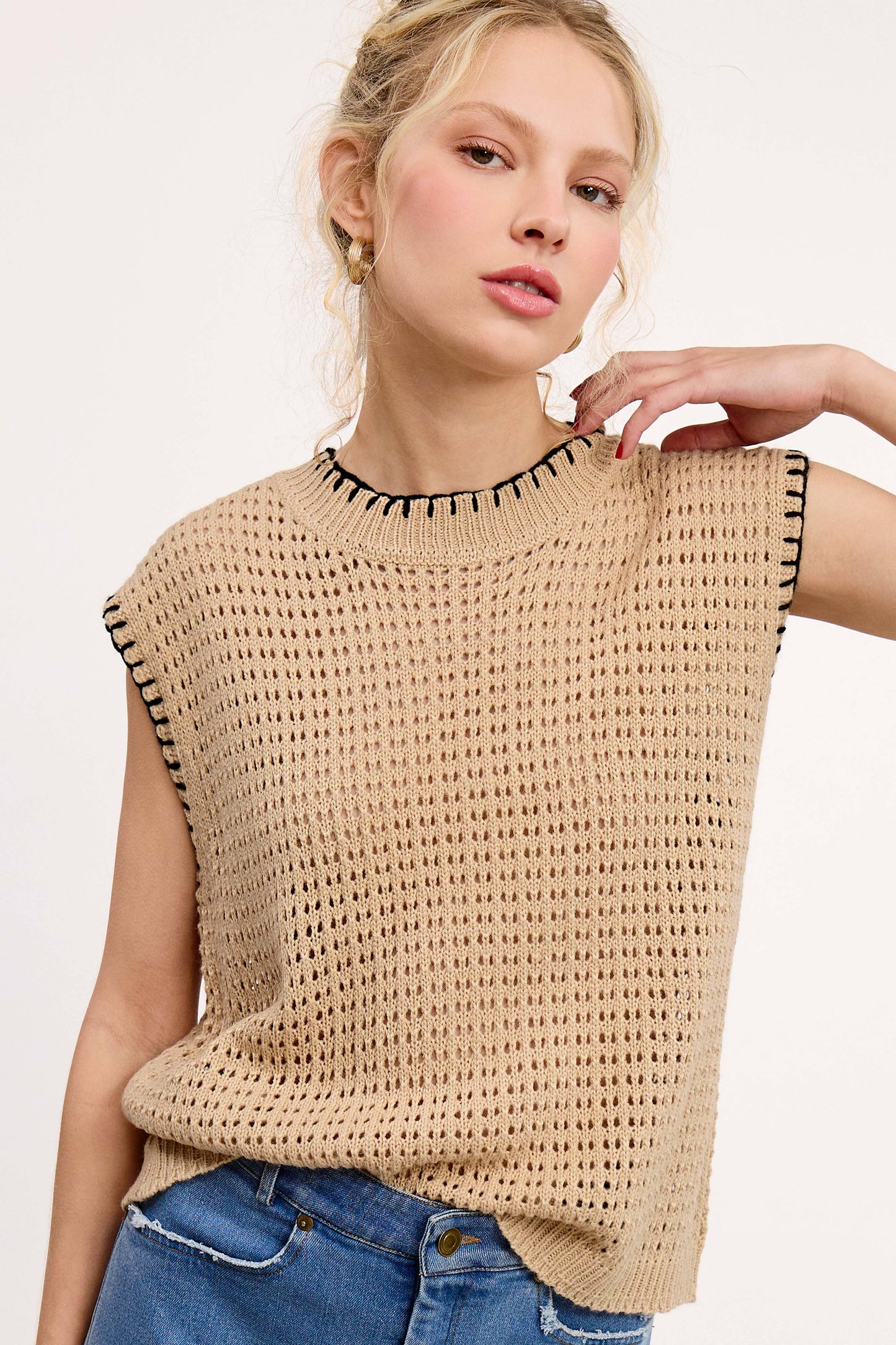 The Frappuccino Knit Top