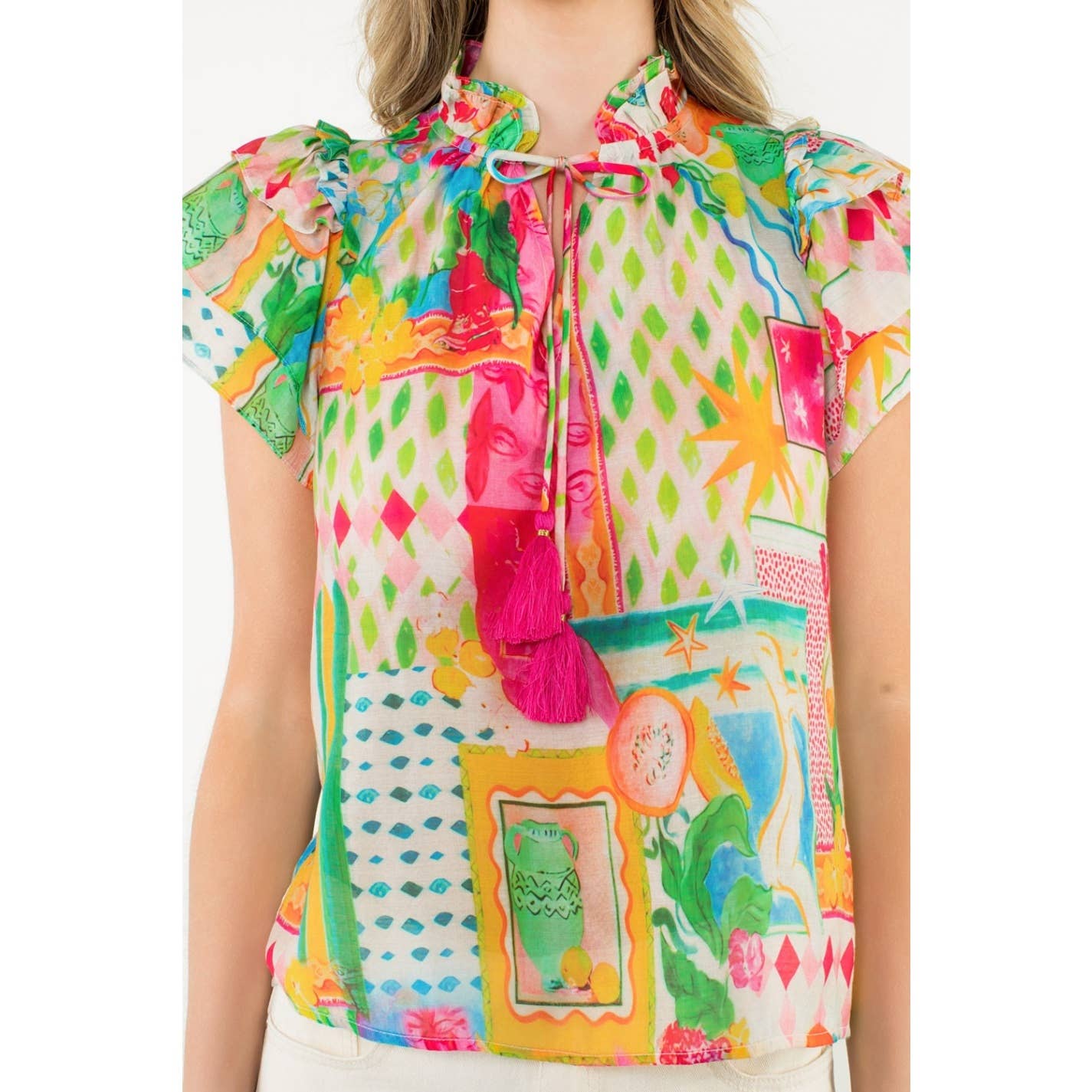 Tropical Escape Top