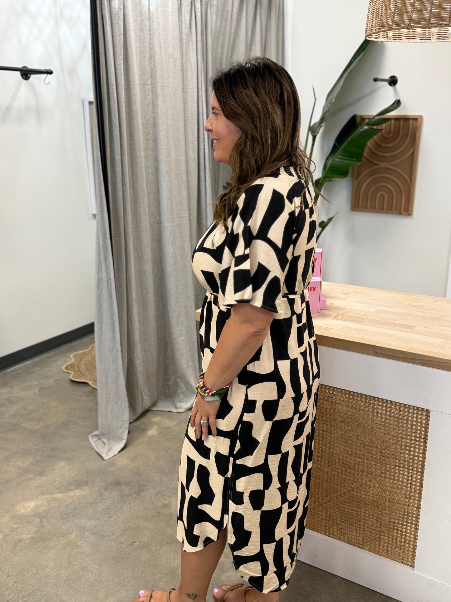 The Art Deco Midi Dress