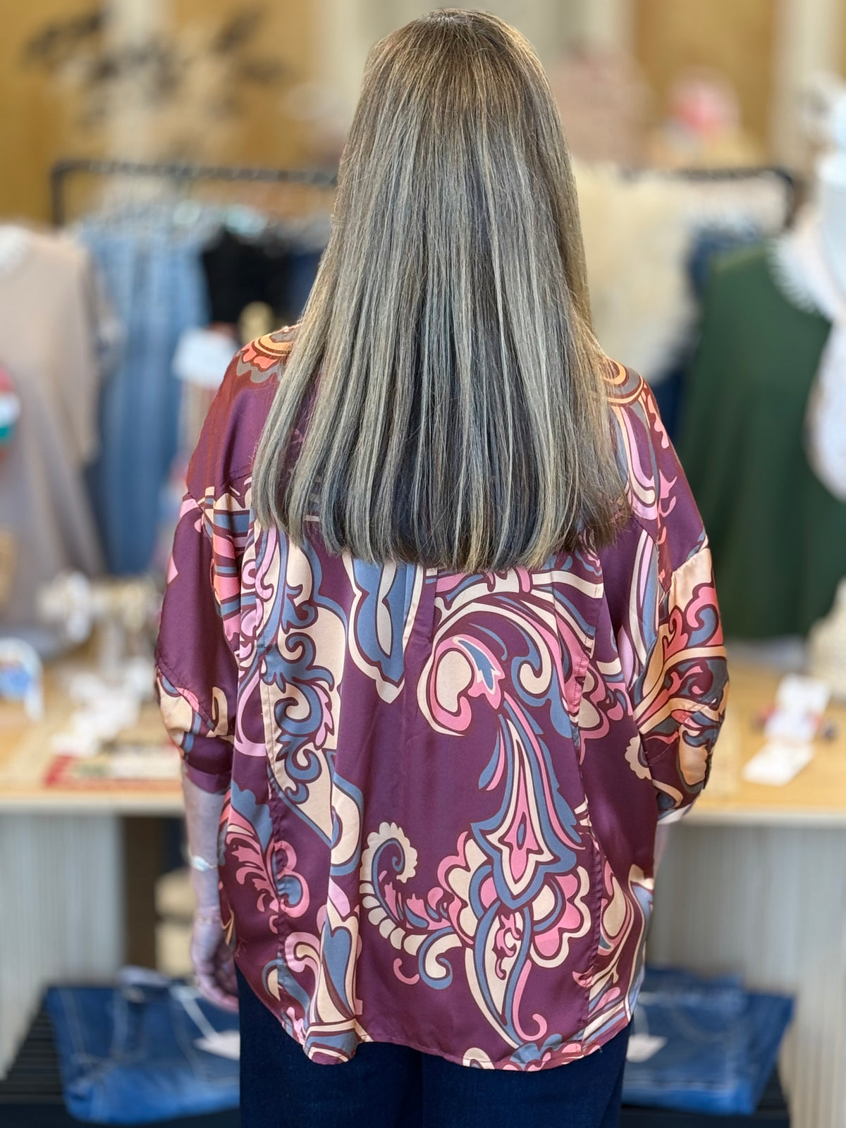 The Majestic Print Blouse