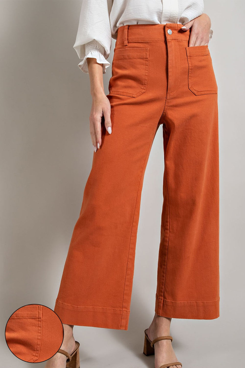 The Autumn Cropped High Rise Jean