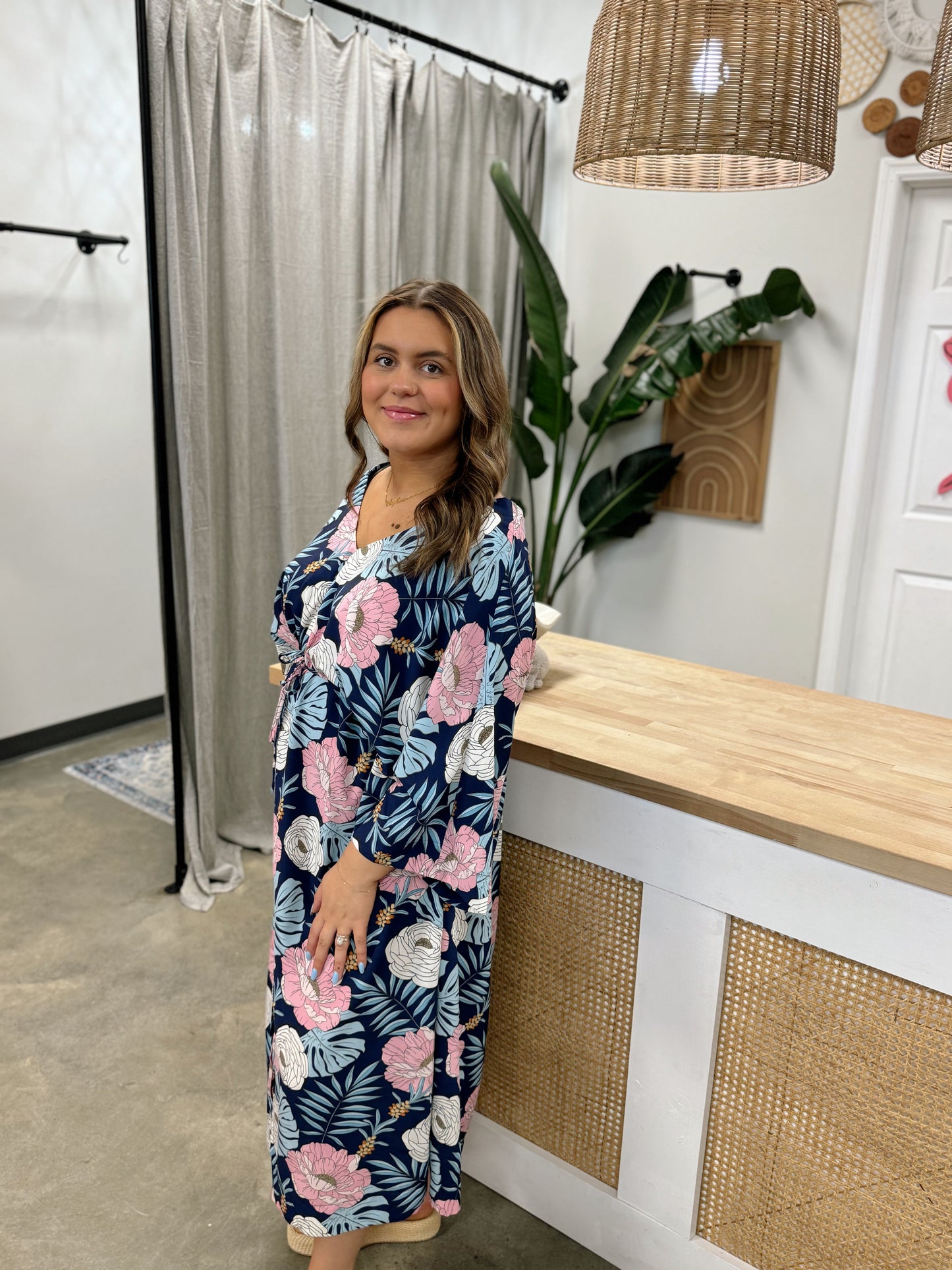 The Tropic Kimono Dress