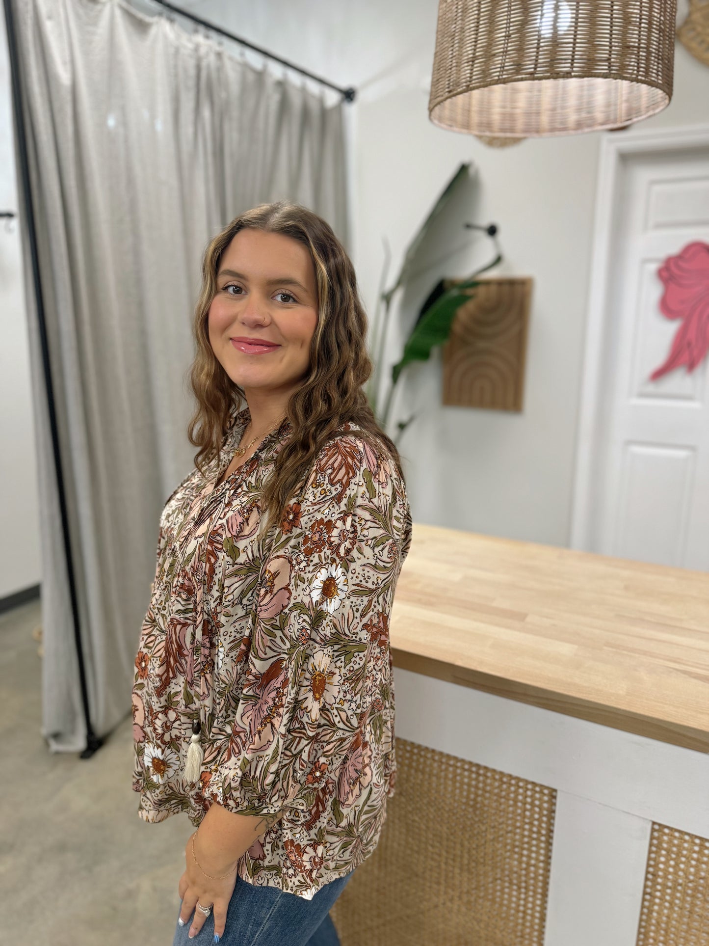 Bohemian Raposhy Blouse
