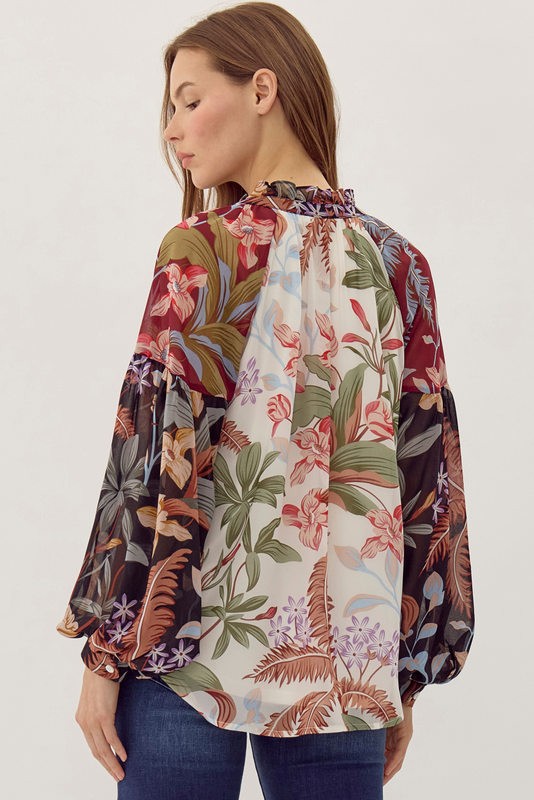 Fall Tropics State of Mind Top