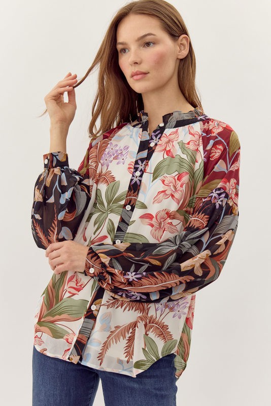 Fall Tropics State of Mind Top