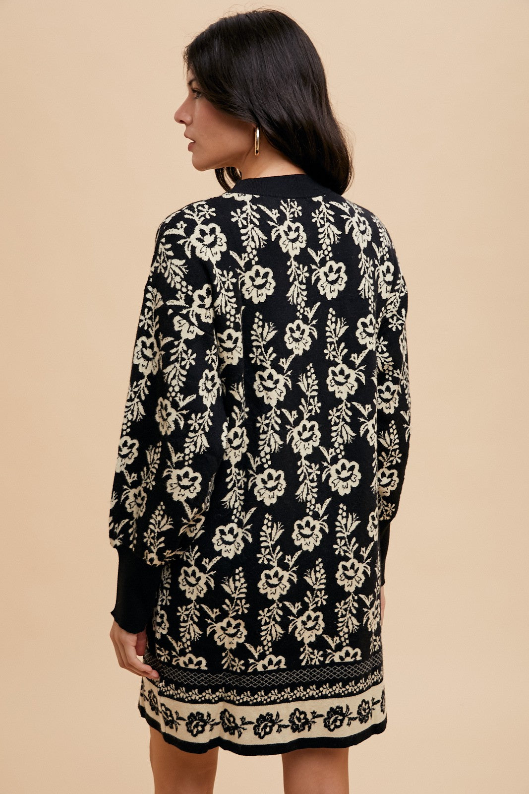The Jacquard Sweater Dress