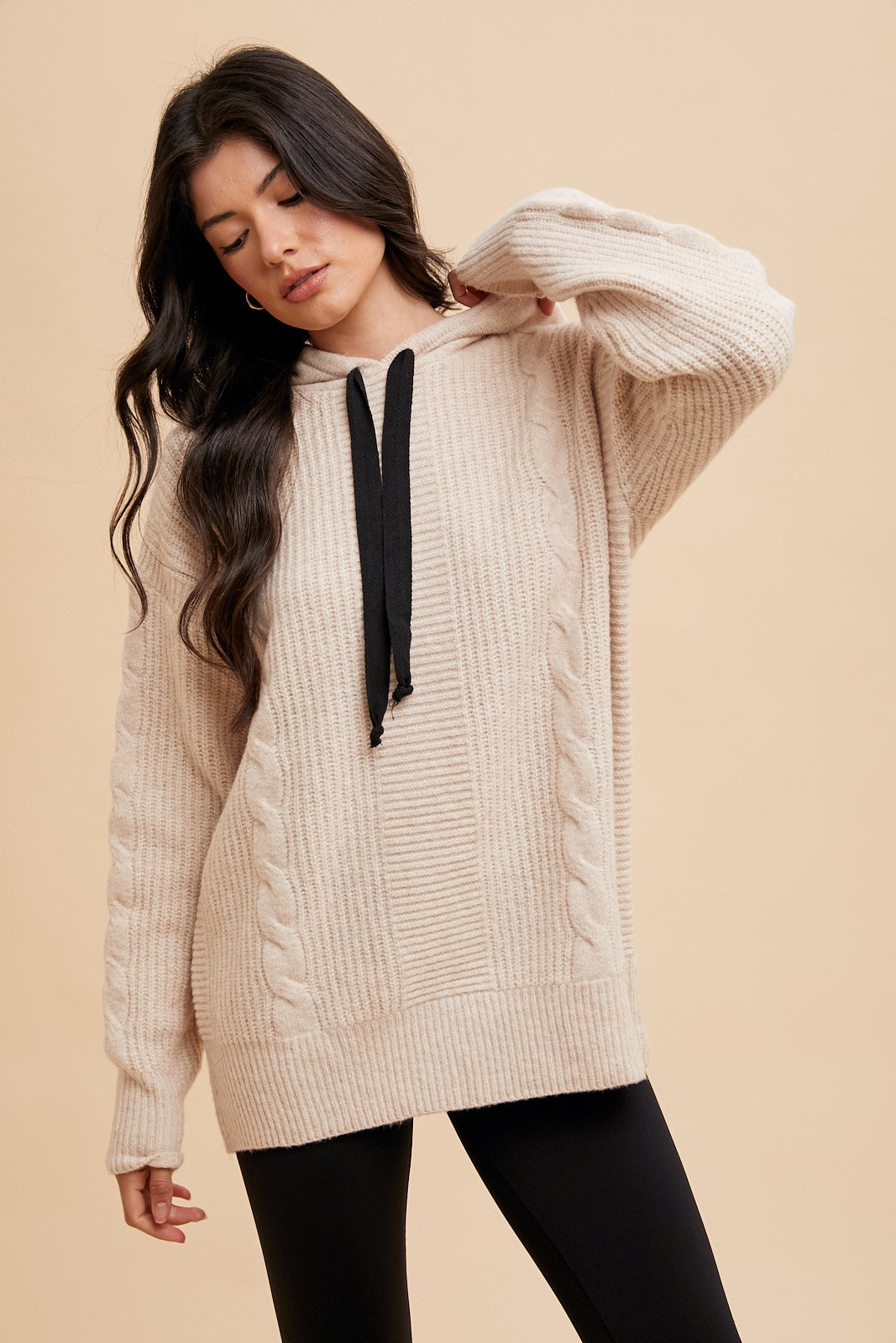 The Callie Tunic Sweater with Hood