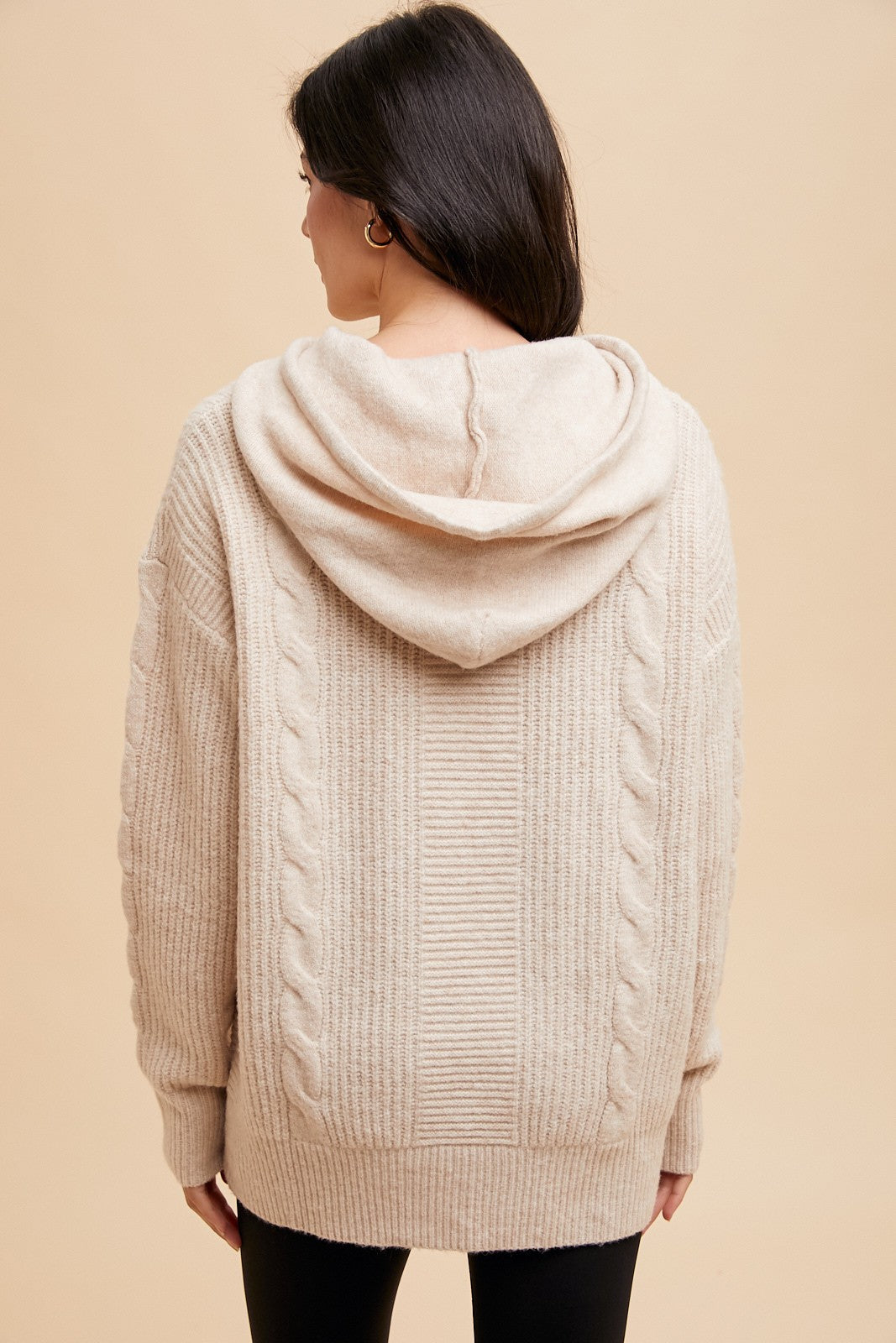 The Callie Tunic Sweater with Hood