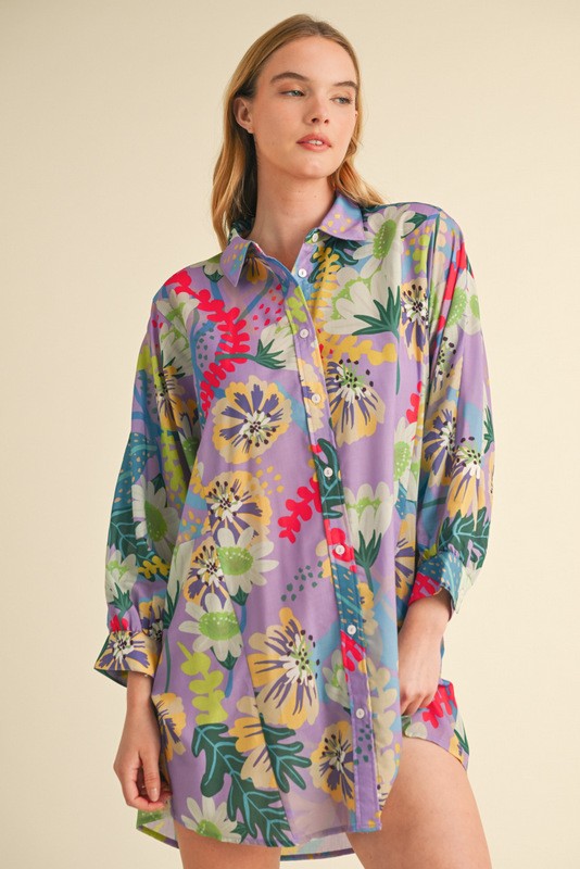 The Miley Button Down Dress