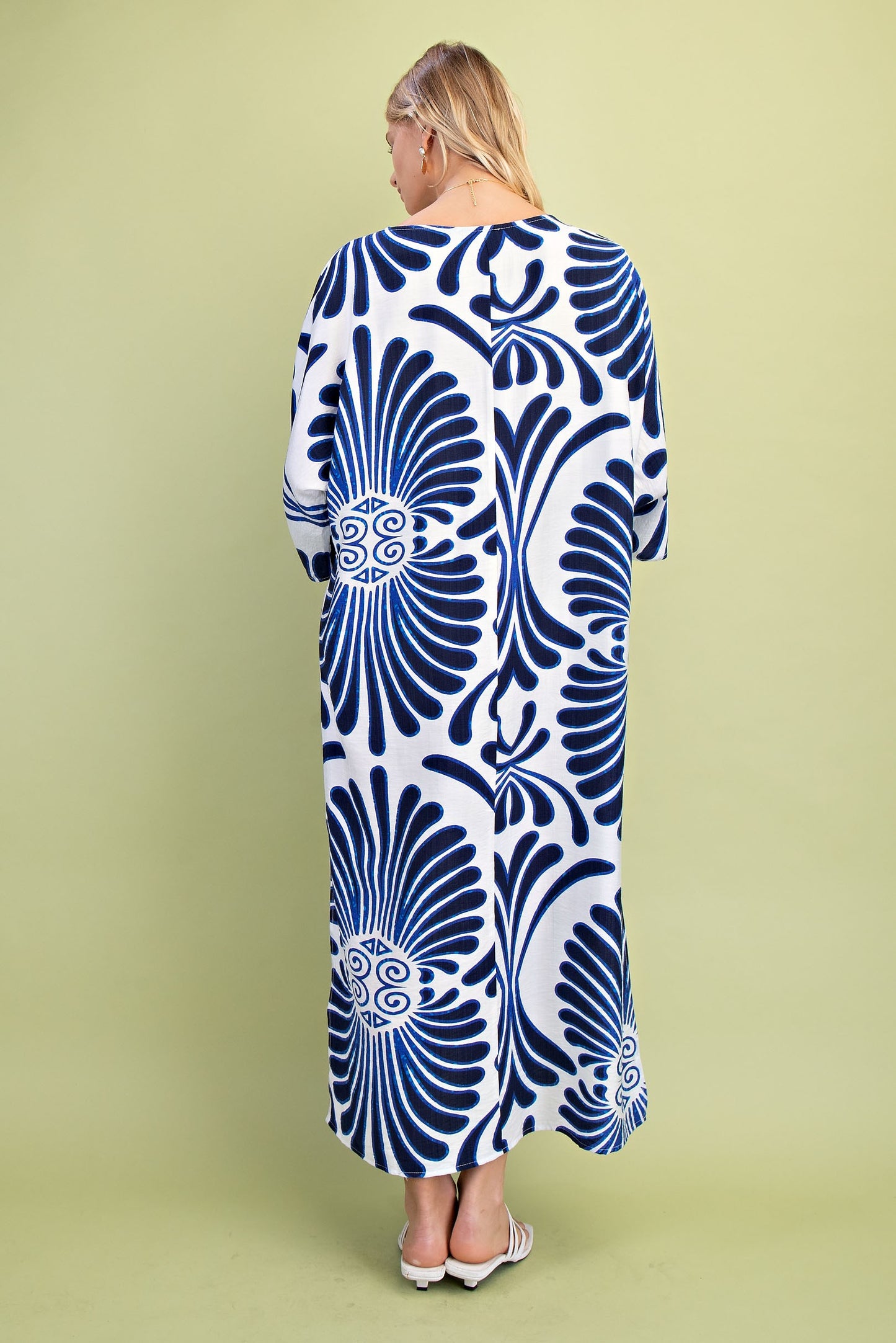The Golden Blue Capri Dress