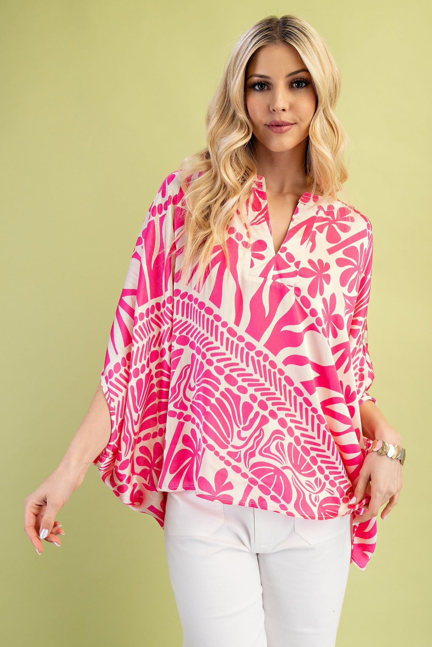 The Sylvia Top In Strawberry