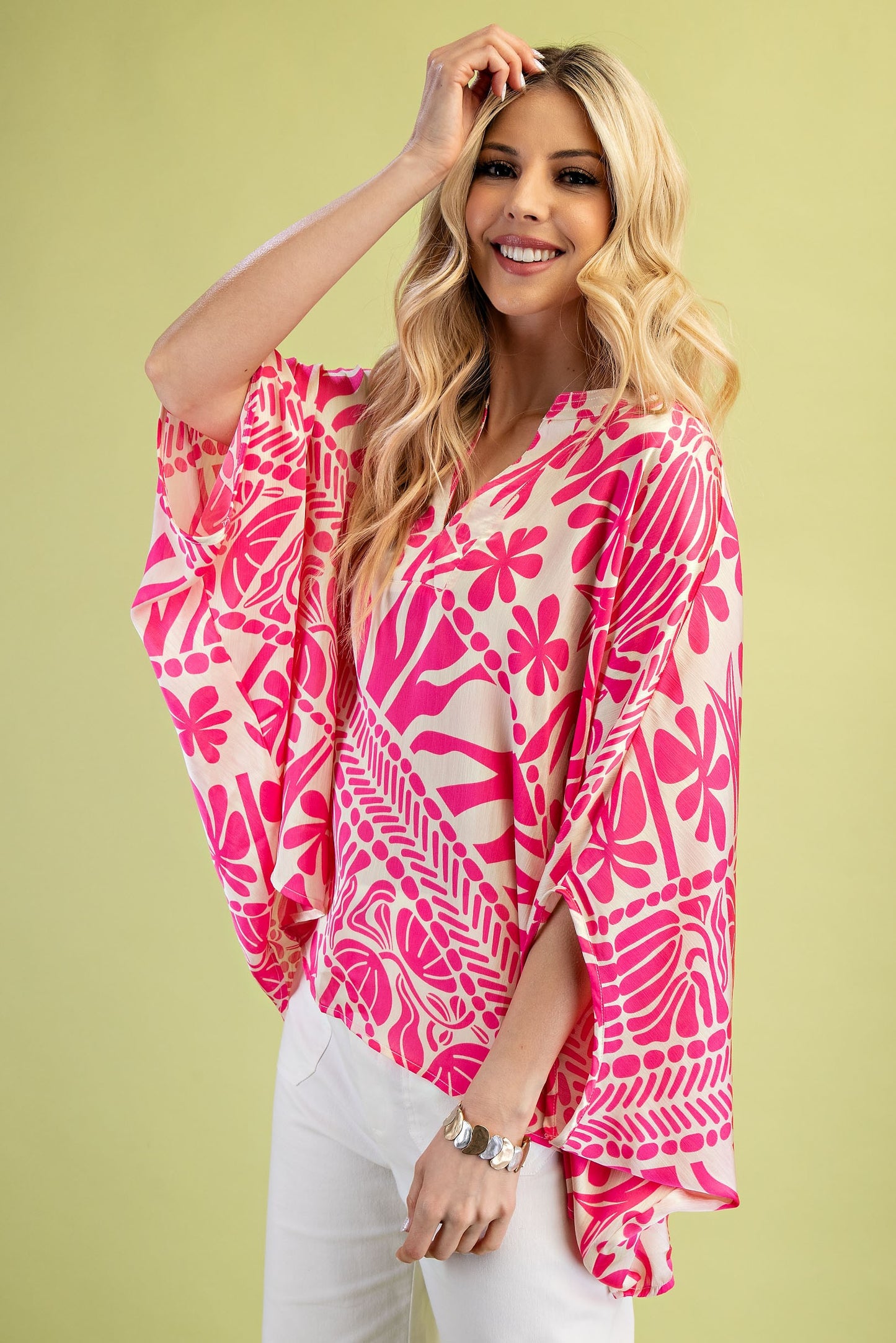 The Sylvia Top In Strawberry