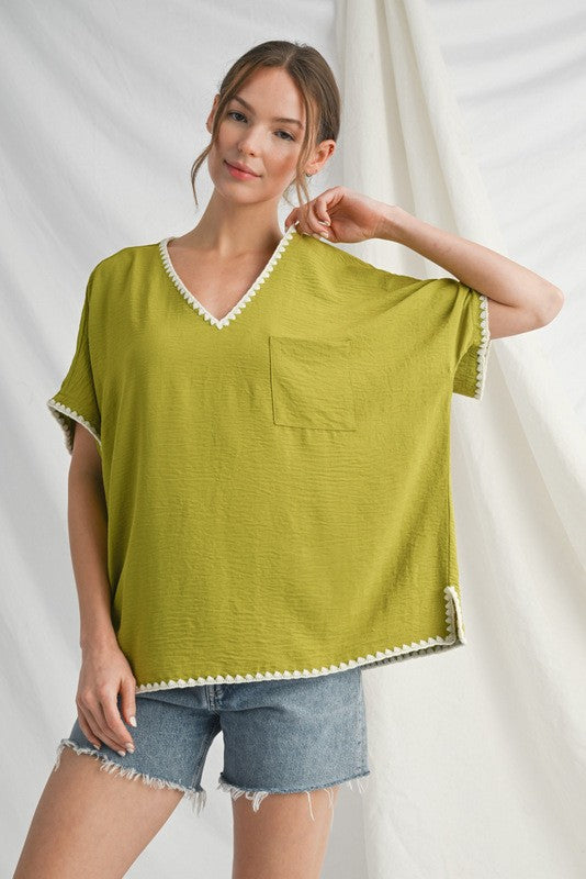 The Green Goddess Top