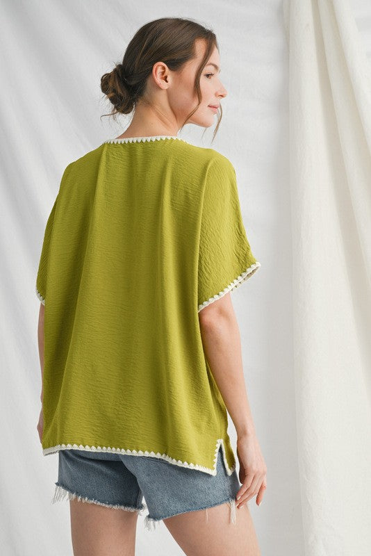 The Green Goddess Top