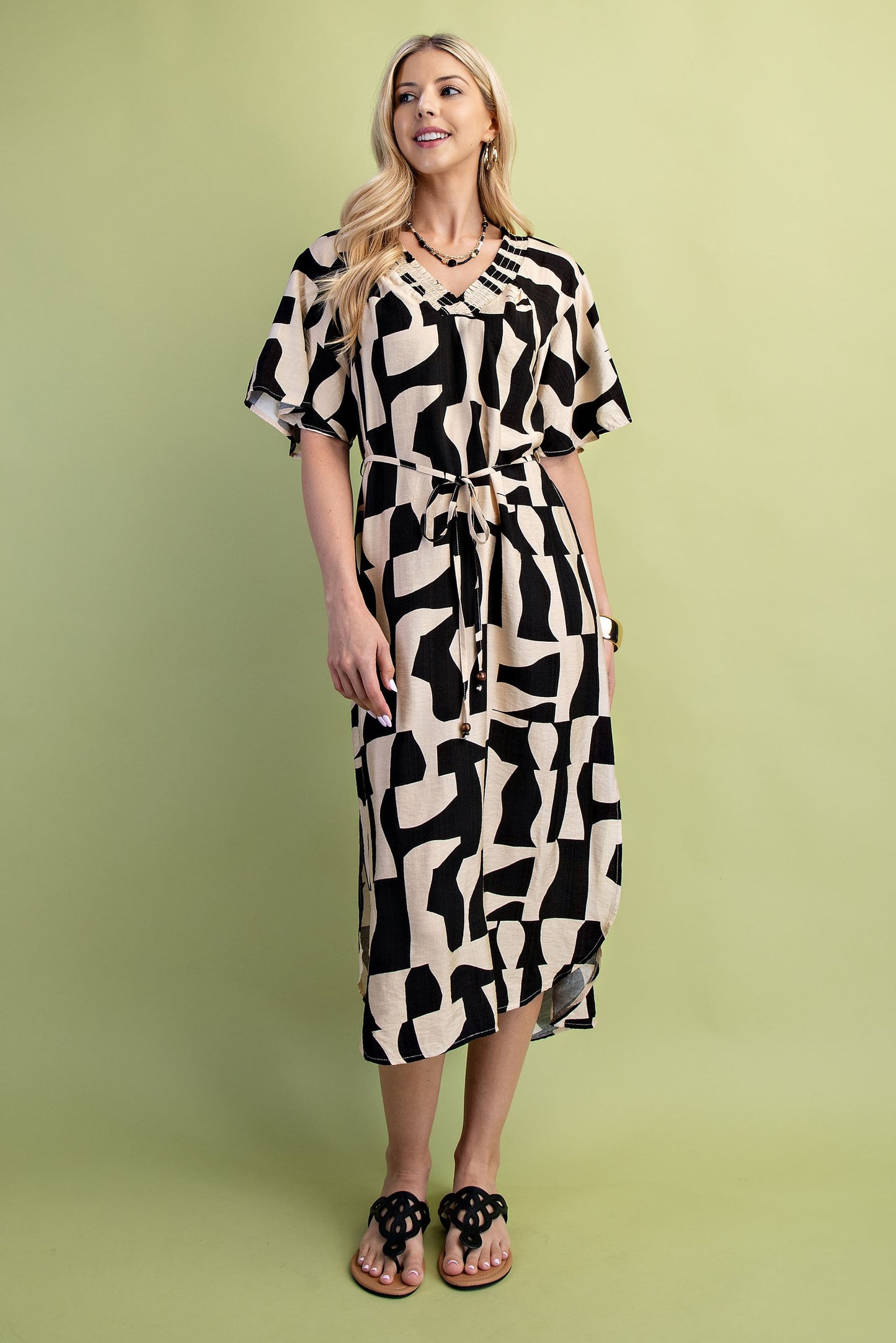 The Art Deco Midi Dress
