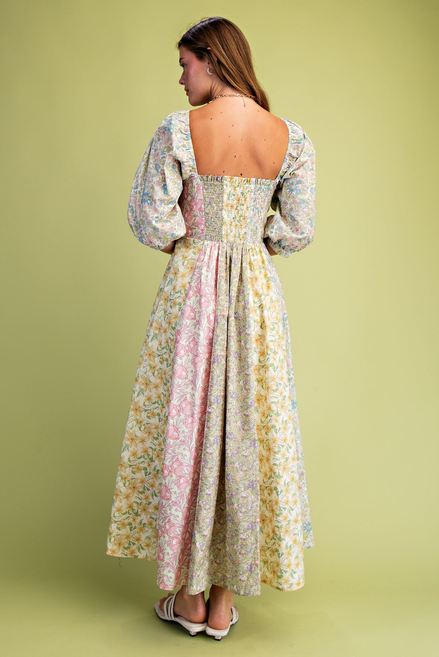 Feeling Pretty in the Garden Midi Dress