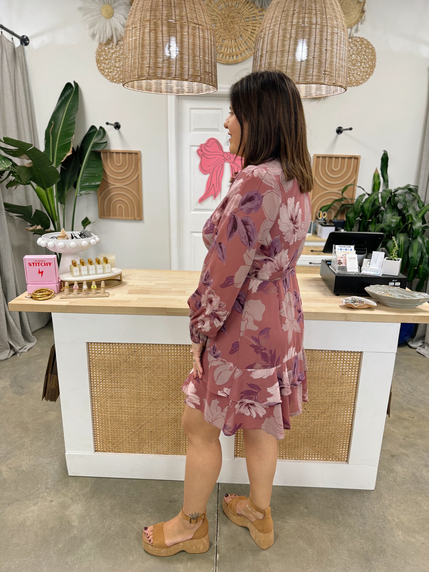 The Wedding Swing Wrap Dress