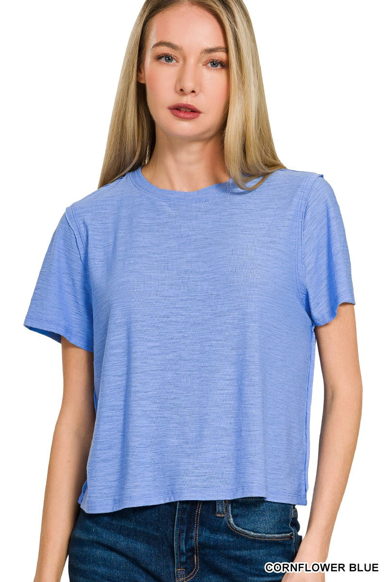Slub Short Sleeve Tee