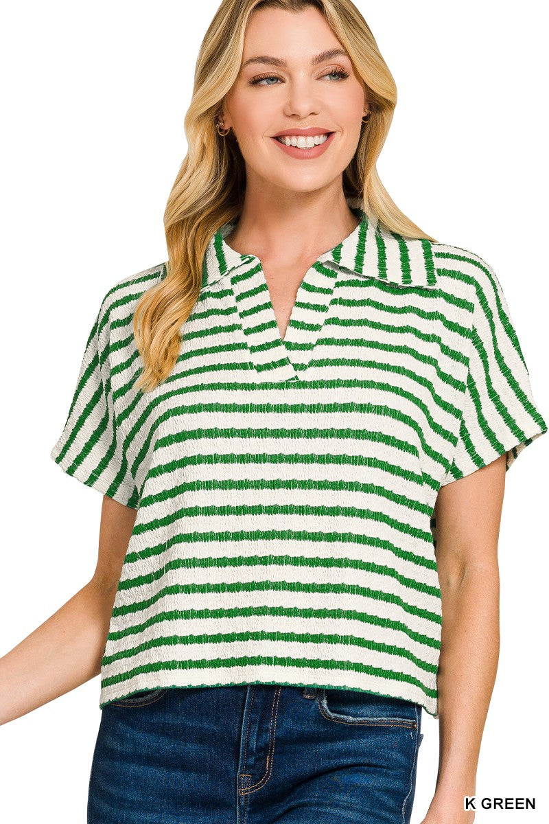 The Melody Top Kelly Green