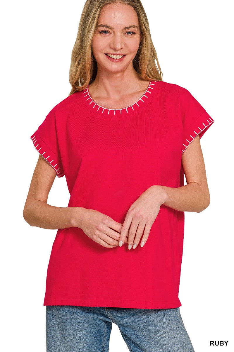 Your Summer Staple Top-Ruby