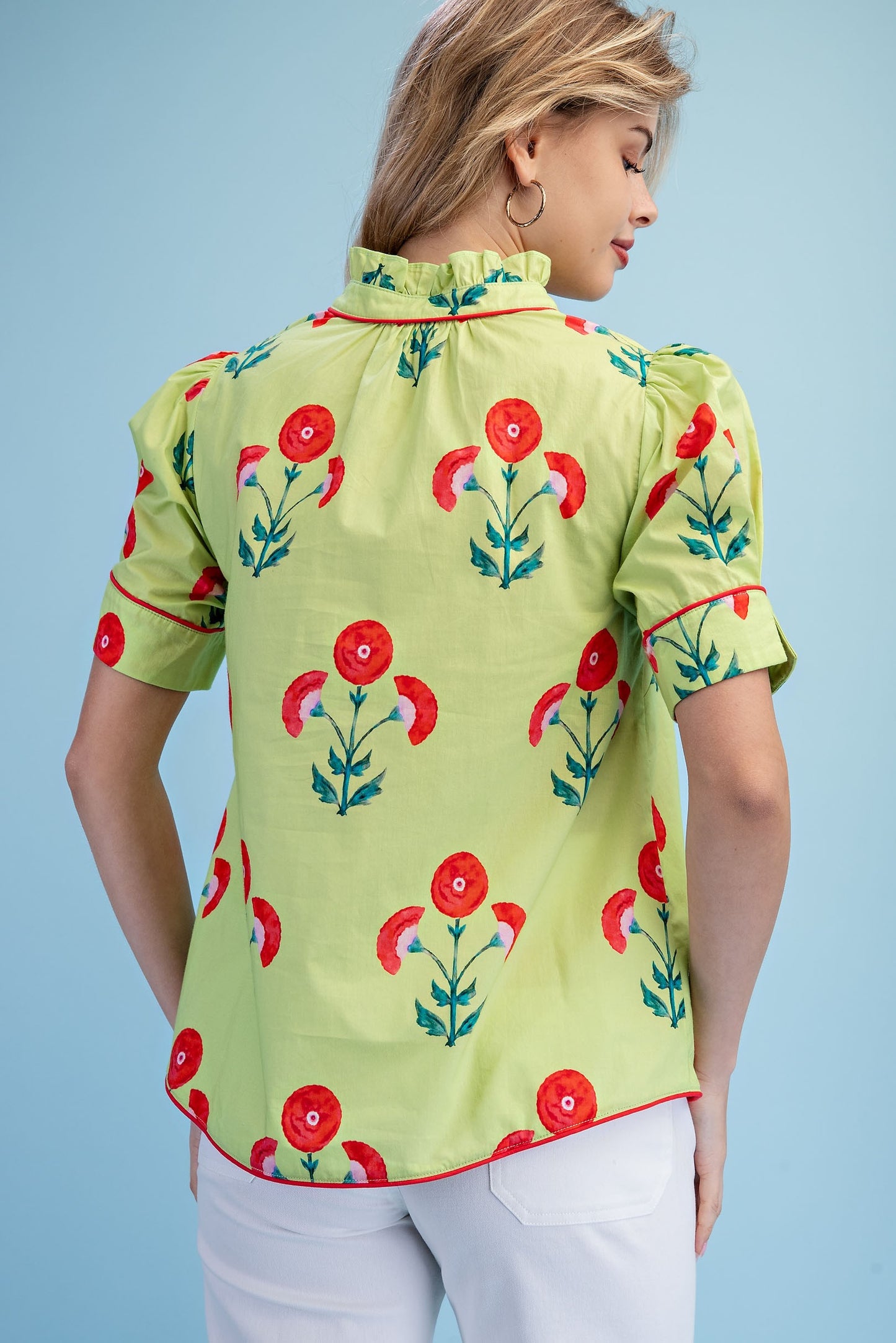 The Tiley Floral Blouse