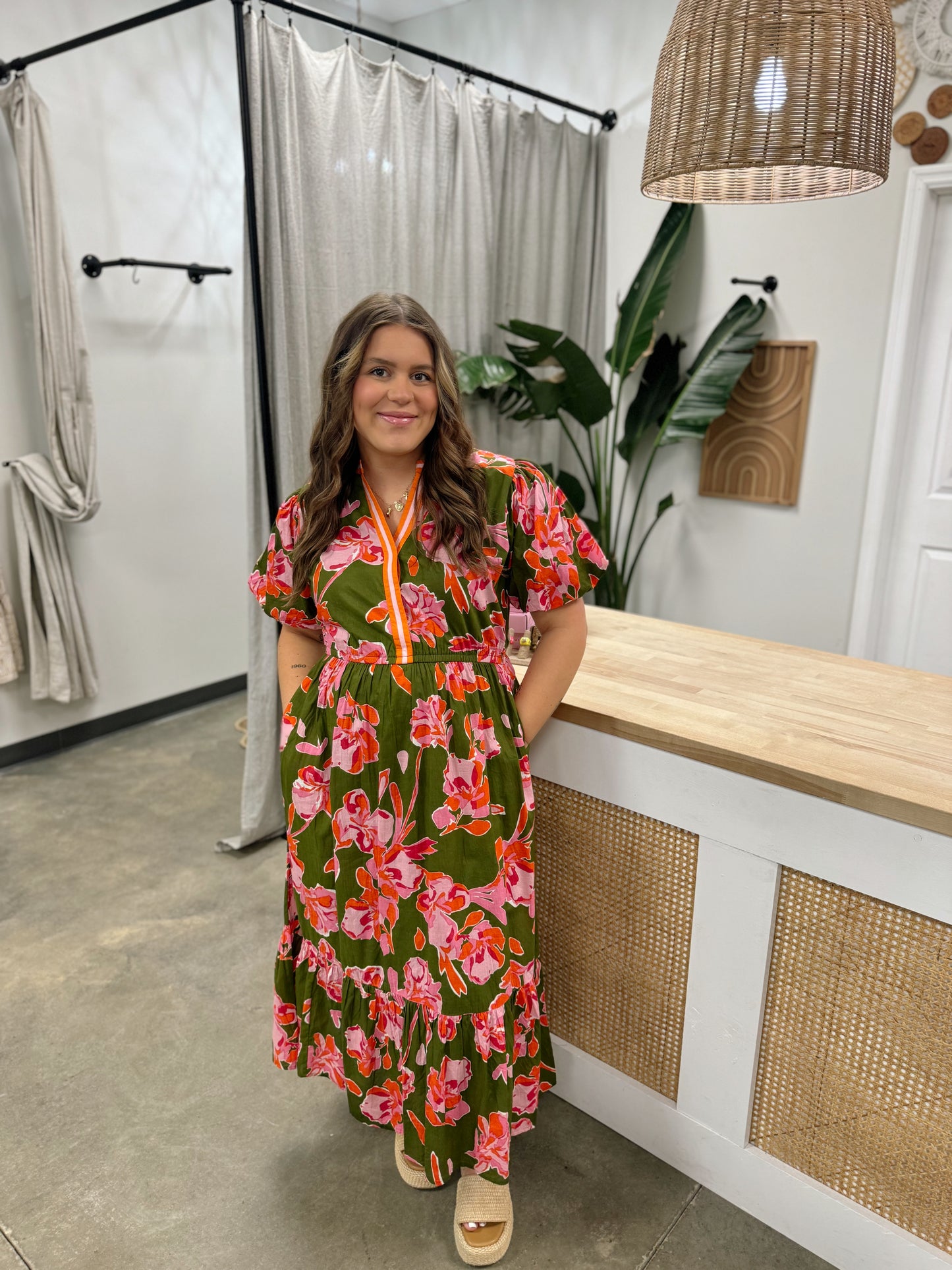 The Mary Catherine Midi Dress
