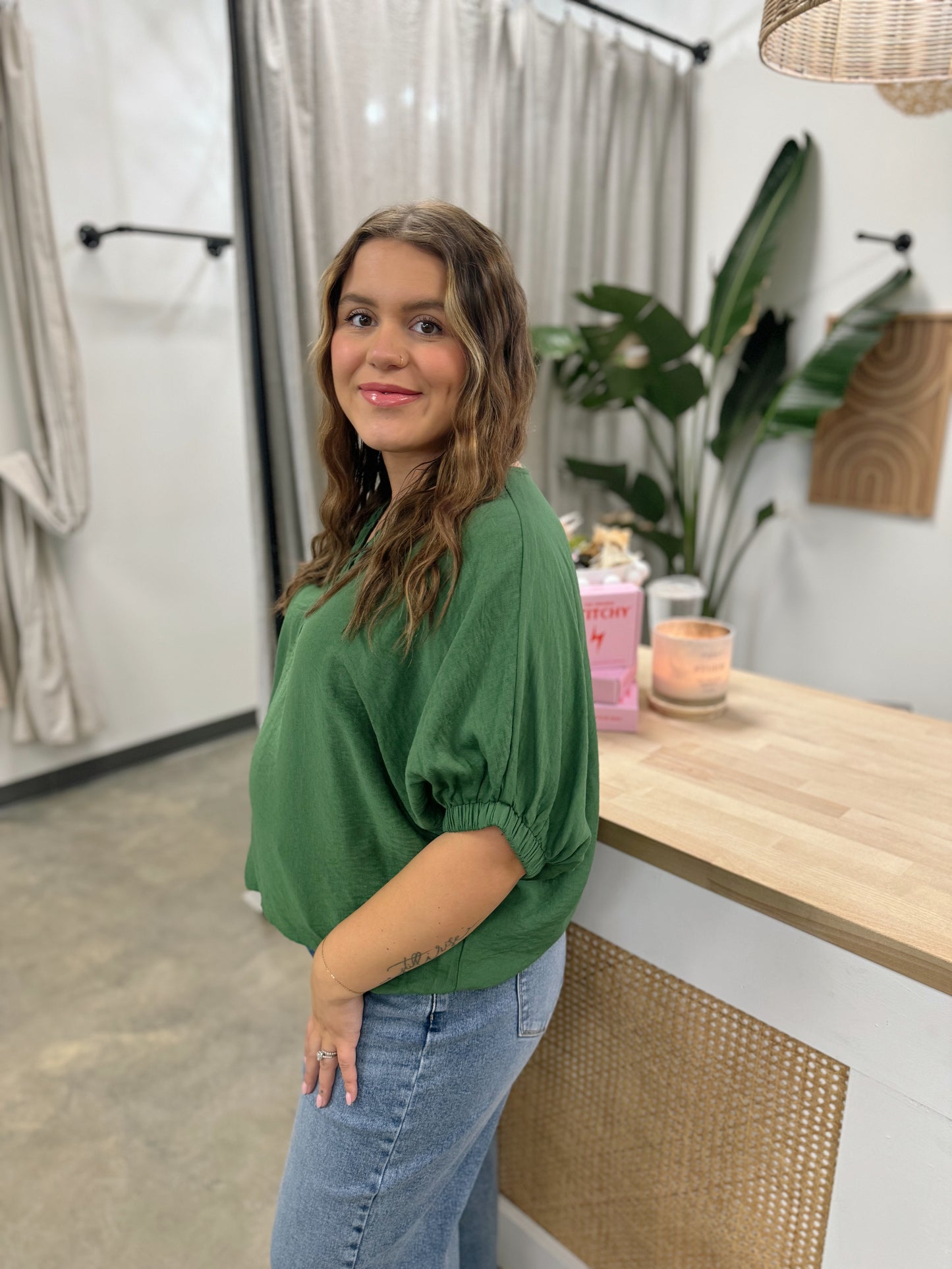The Emerald Knot Top