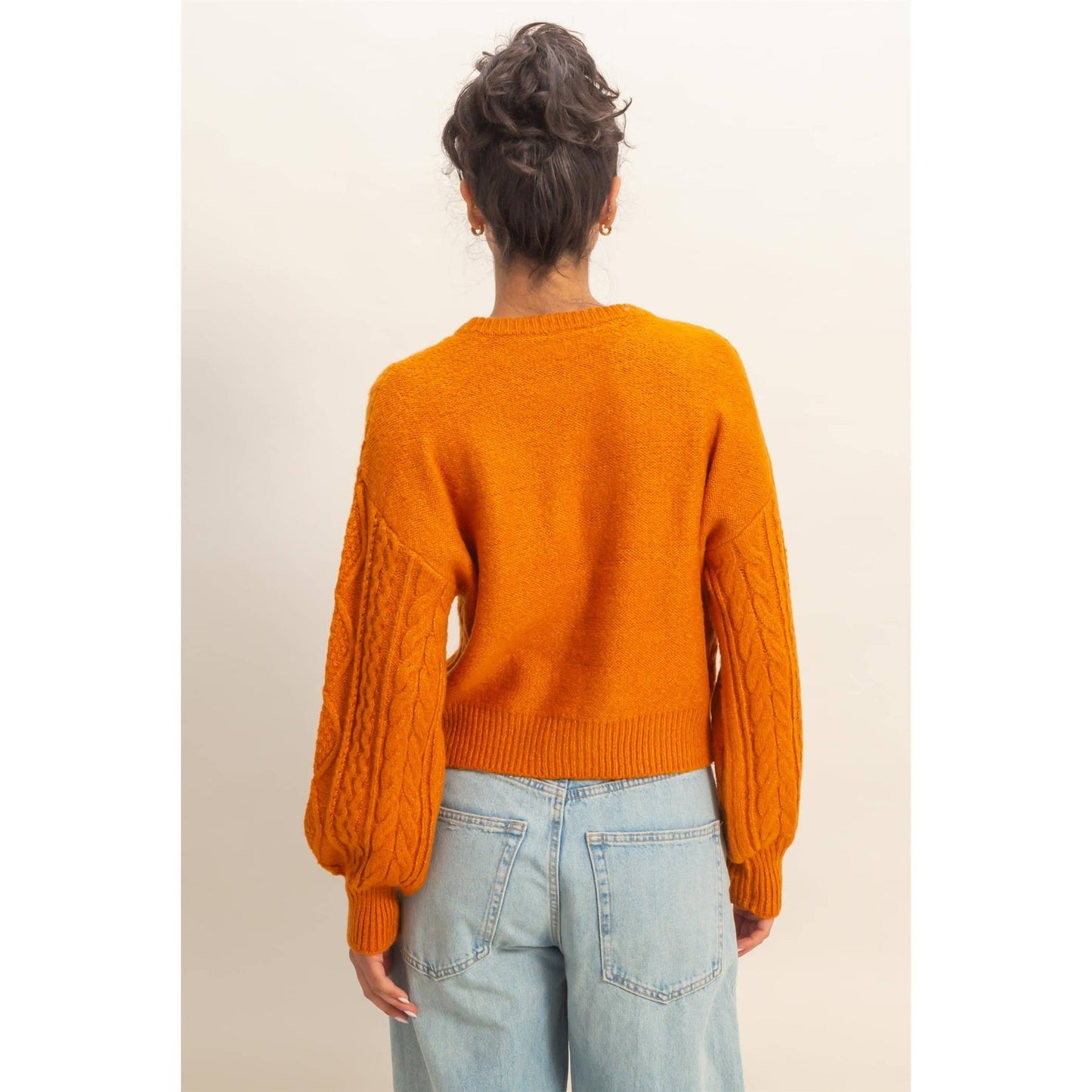 Amber Cable Knit Sweater