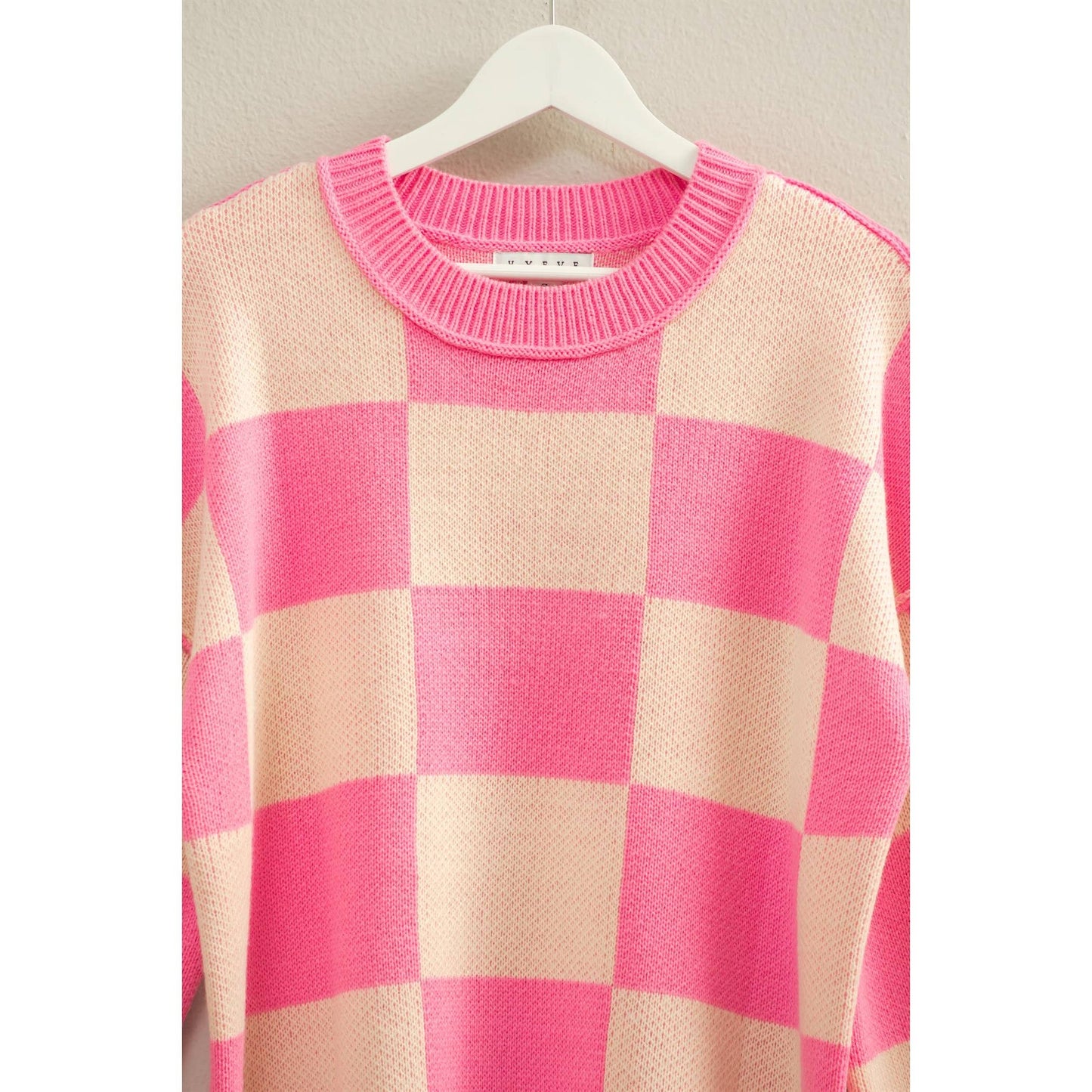 The Checkmate Pinky Sweater