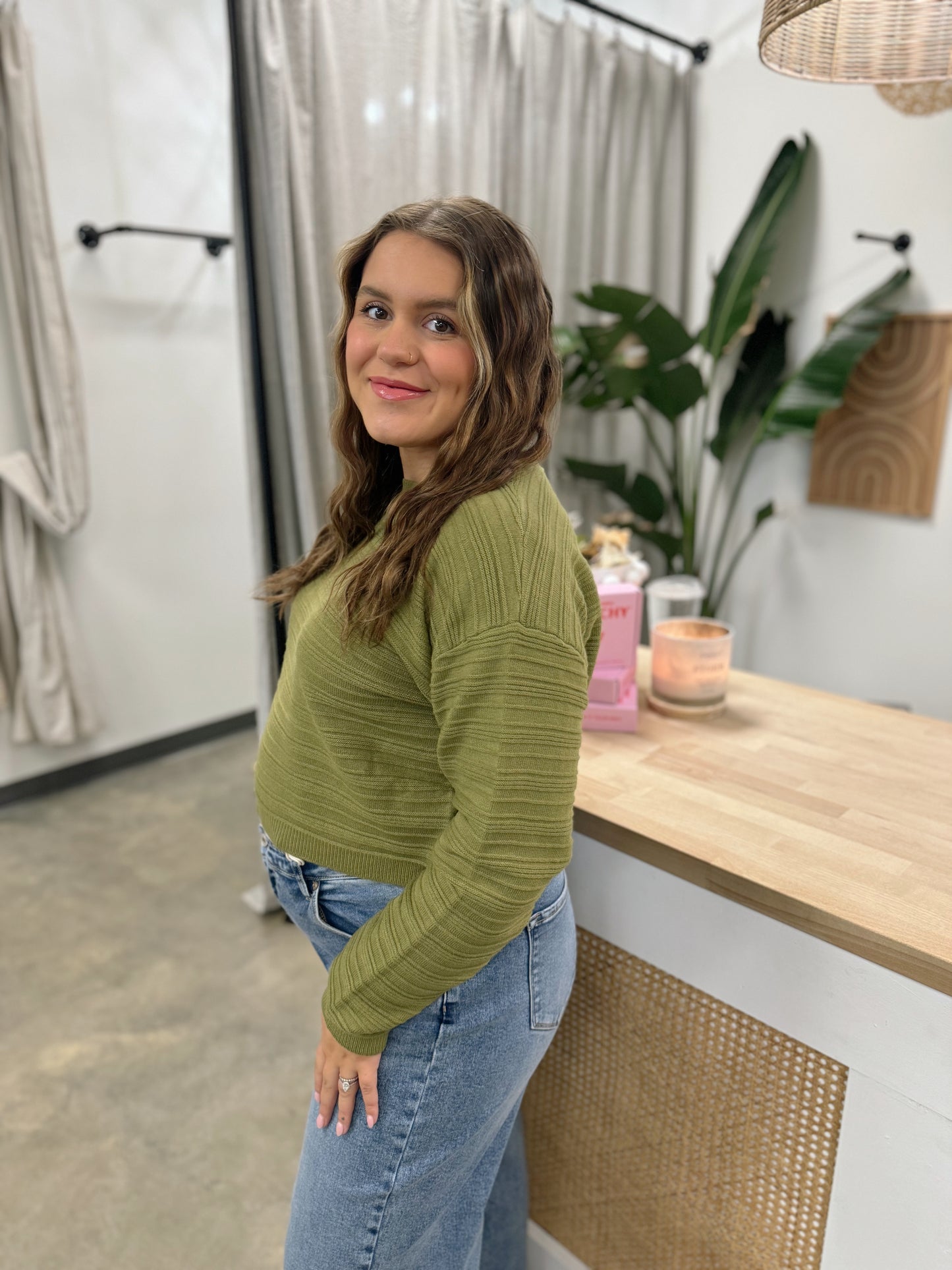 A Subtle Twist Sweater