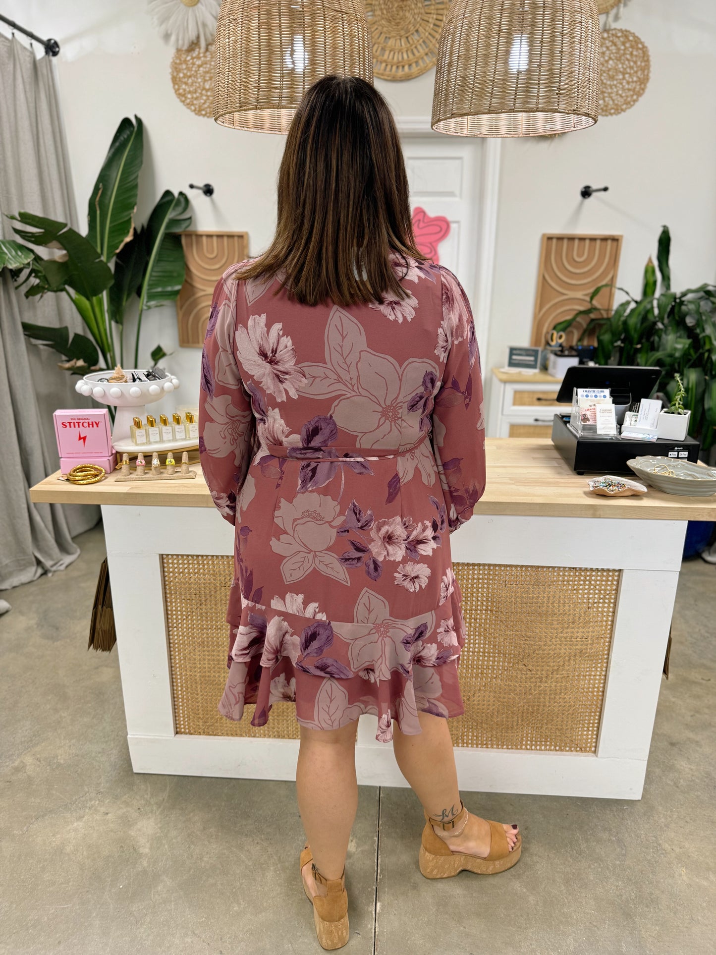 The Wedding Swing Wrap Dress