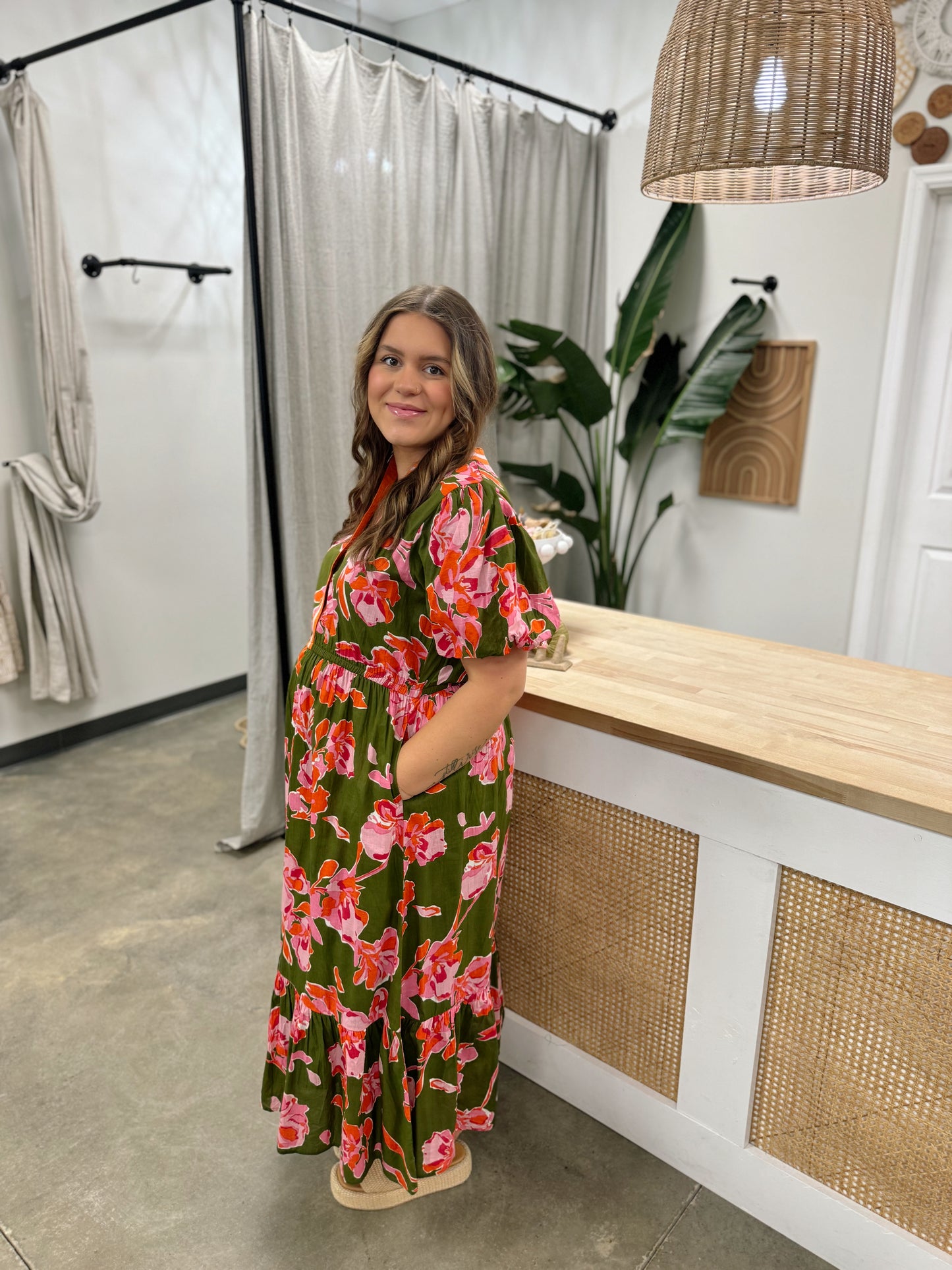 The Mary Catherine Midi Dress