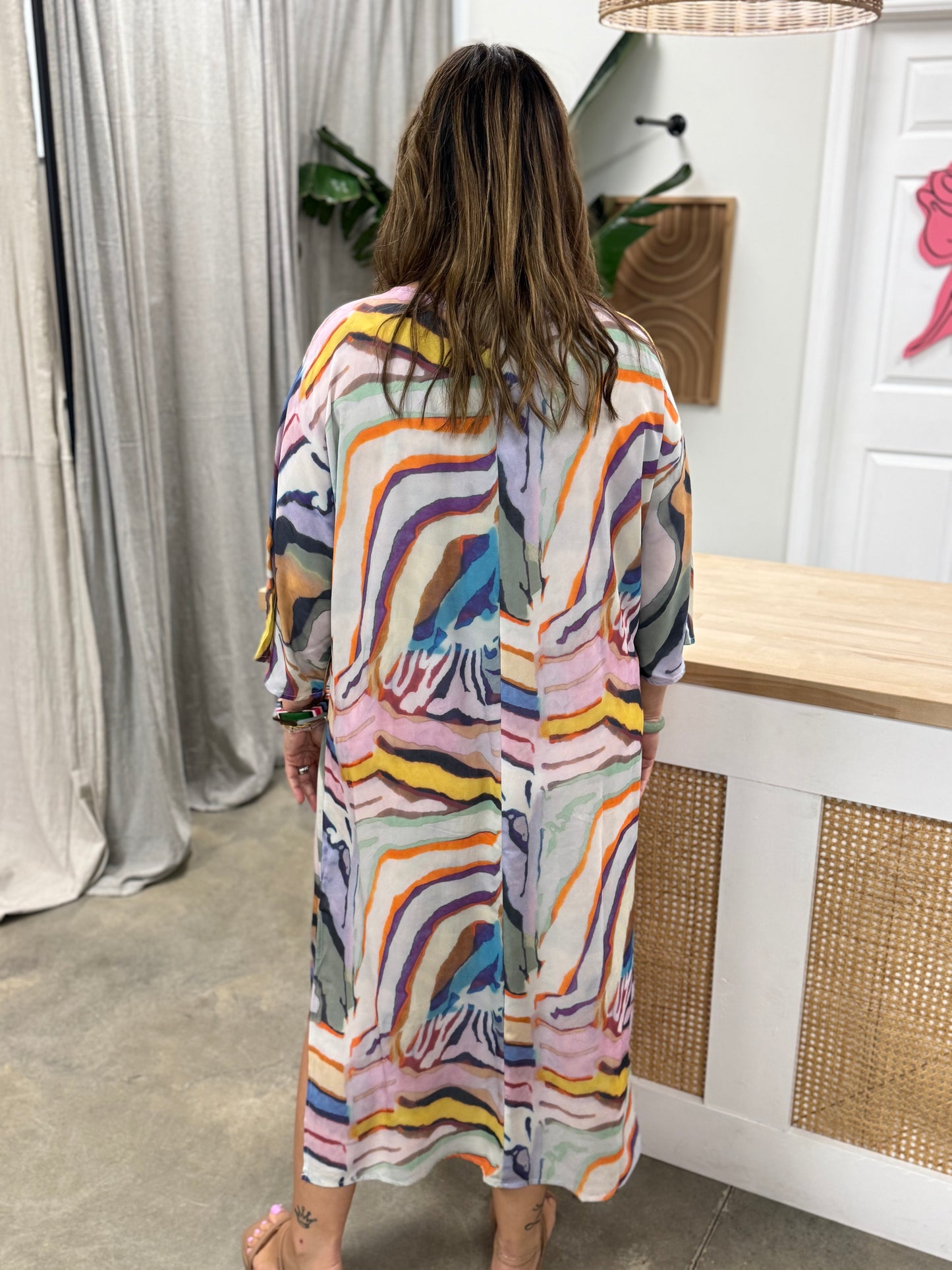 The Groovy Caftan Maxi Dress