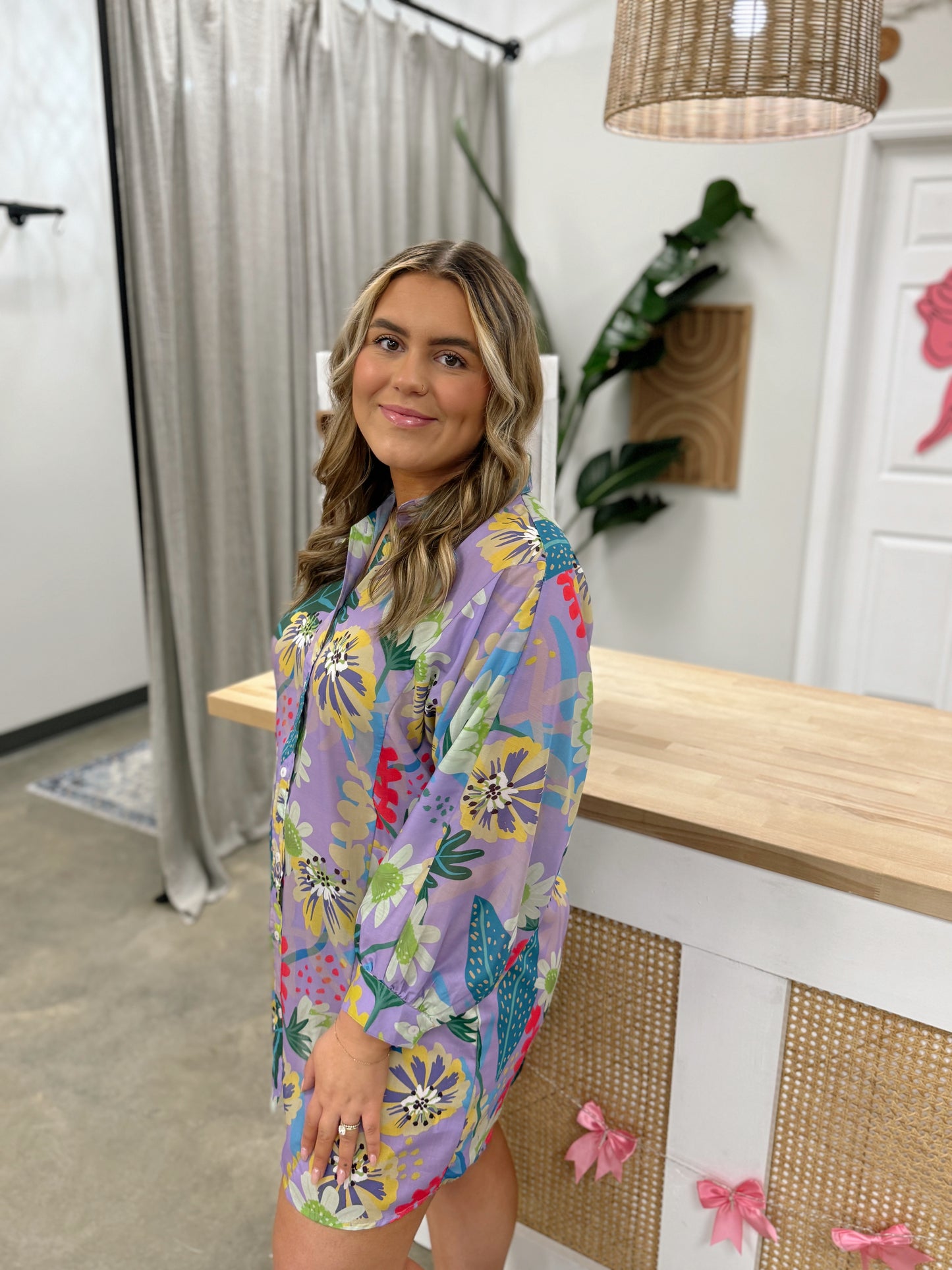 The Miley Button Down Dress