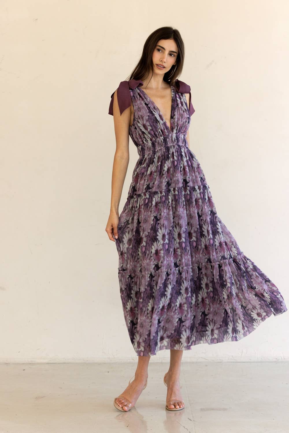 Midnight Garden Party Dress