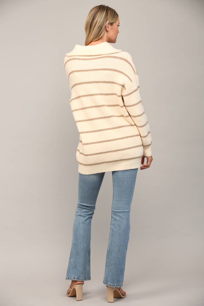 Autumn Delight Tunic Sweater