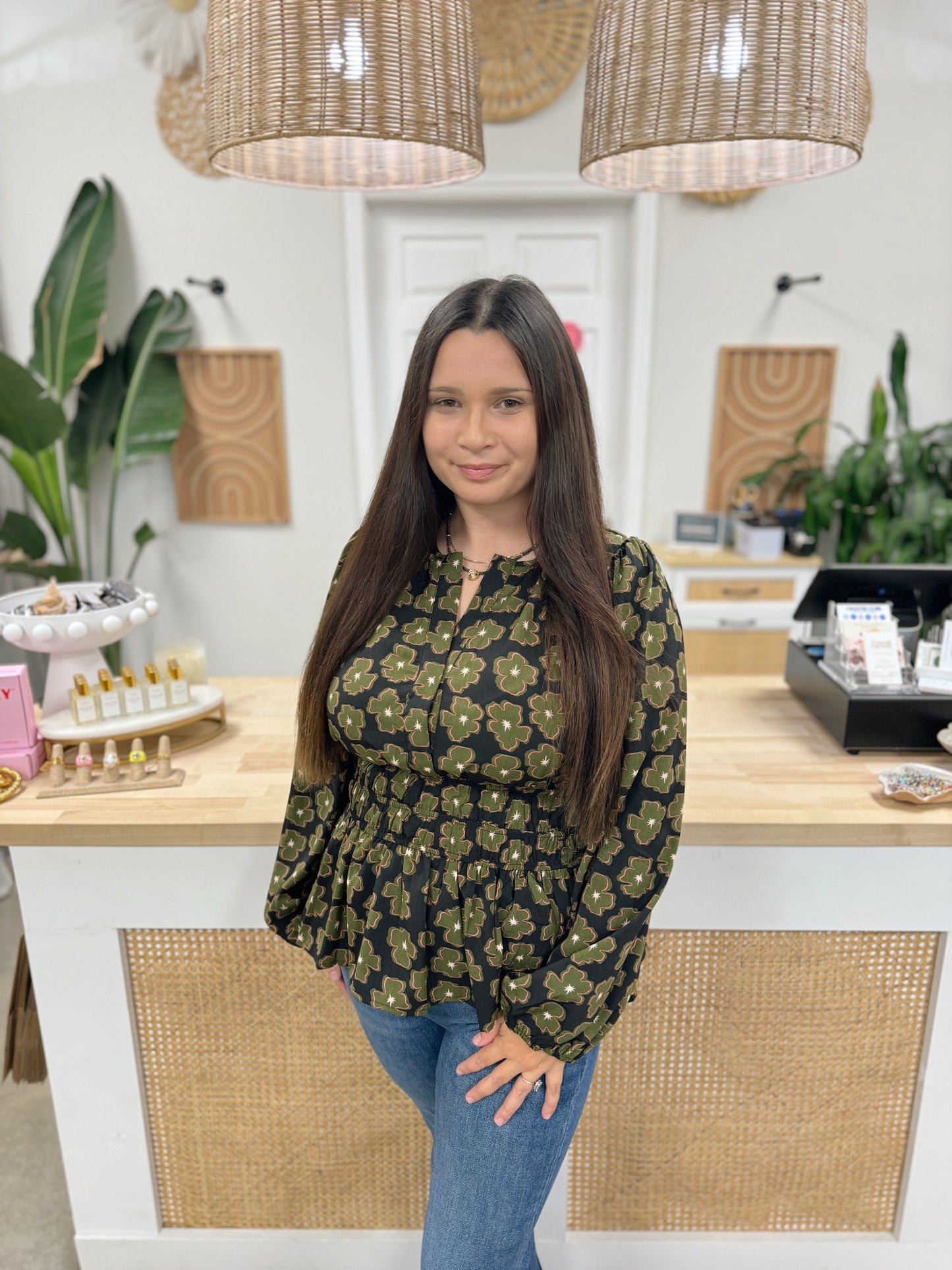 The Cameron Floral Blouse