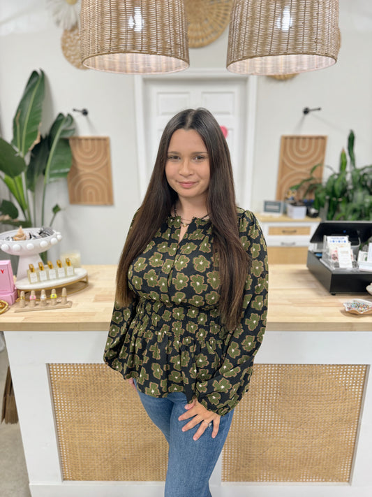 The Cameron Floral Blouse