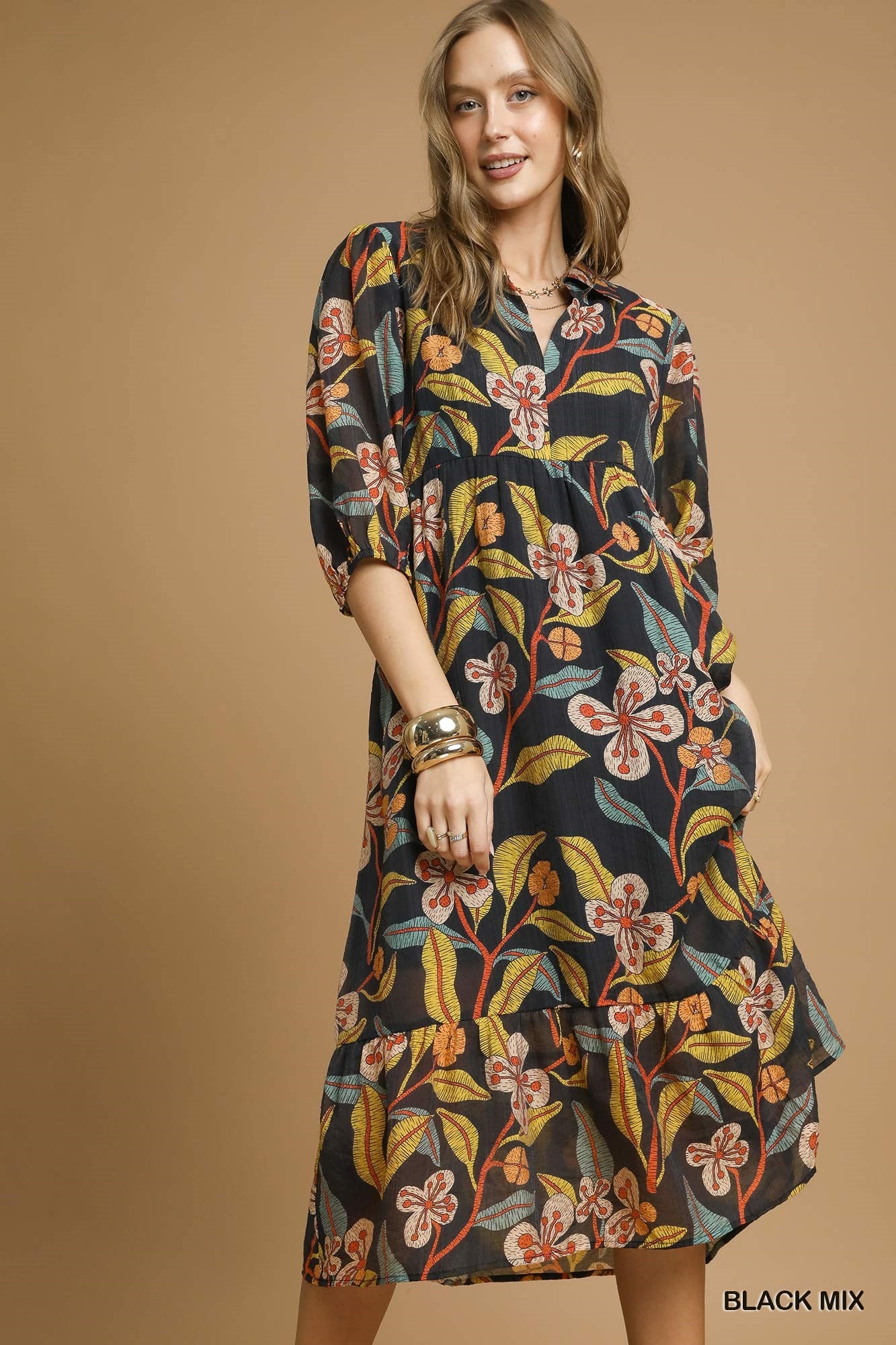 The Becca Midi Dress