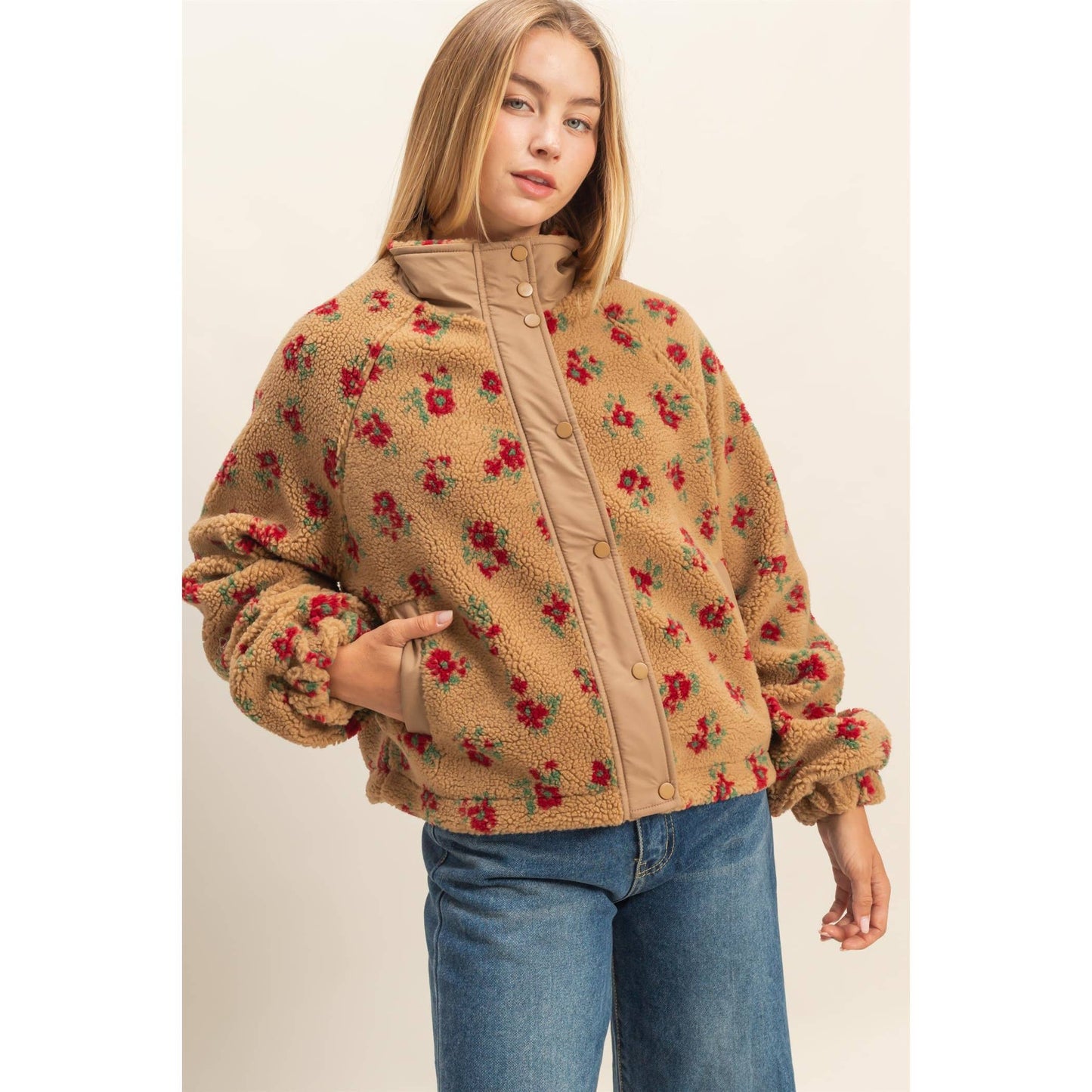 The Marcie Sherpa Jacket