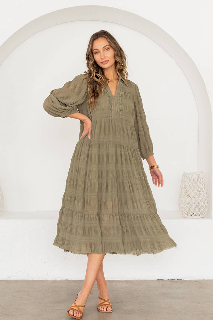 The Juliette Midi Dress Curvy