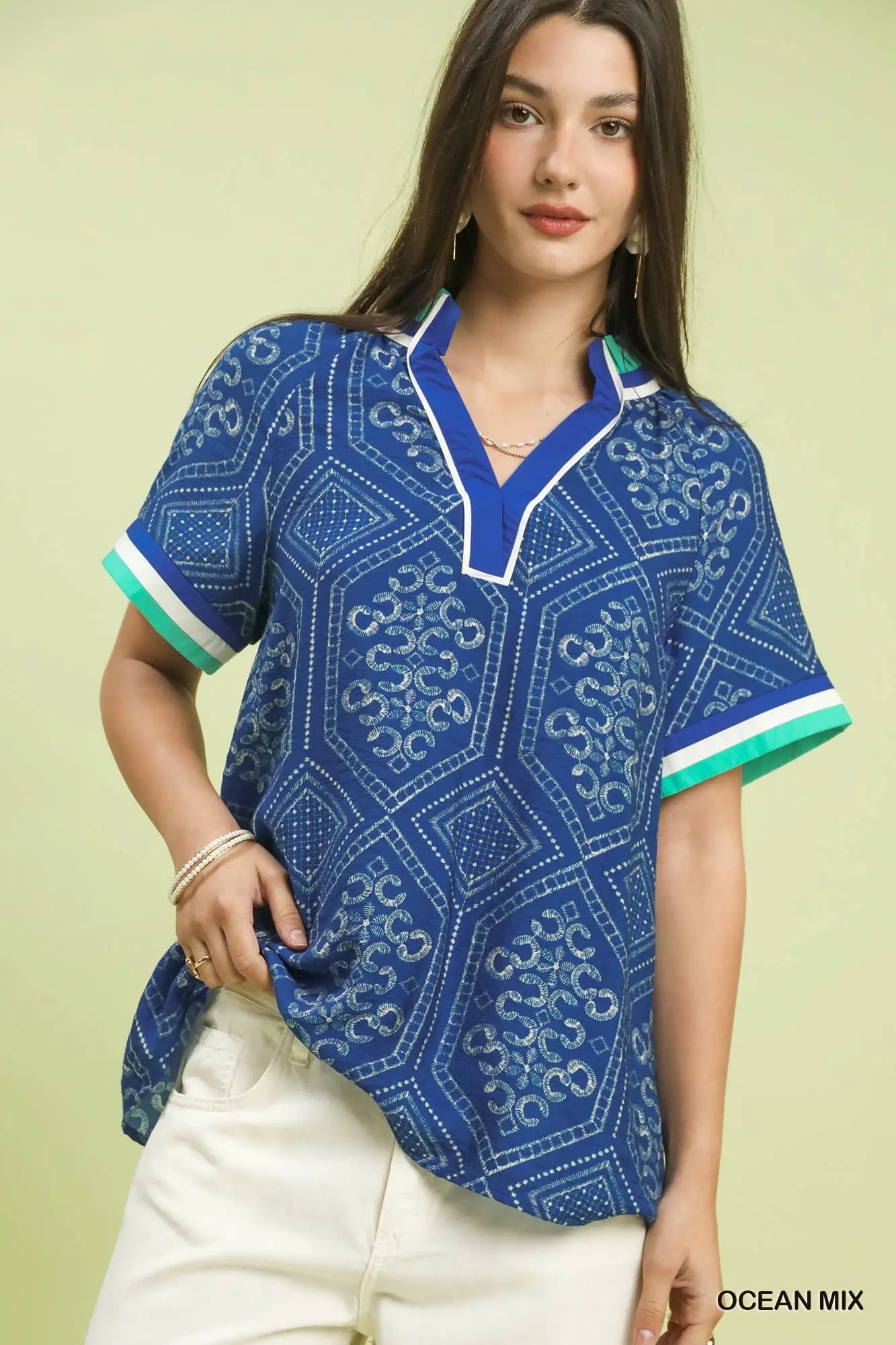 The Hillary Blouse
