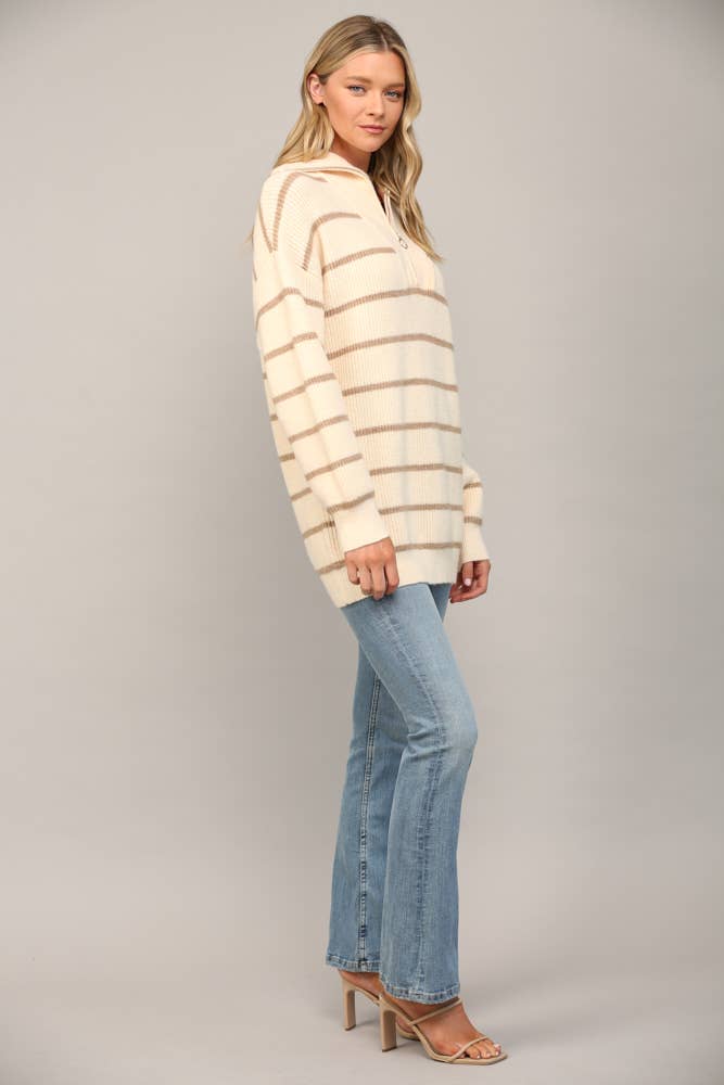 Autumn Delight Tunic Sweater