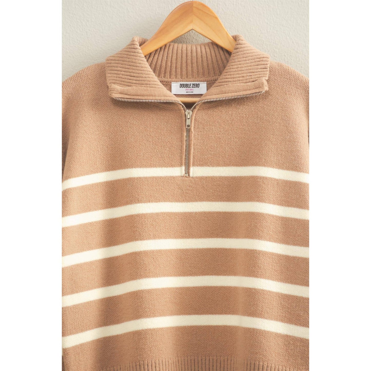 The Selma Quarter Zip Sweater